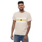 GRADUATION IS HAPPINESS men's t-shirt - - Graduation shirts - Printoo Shop