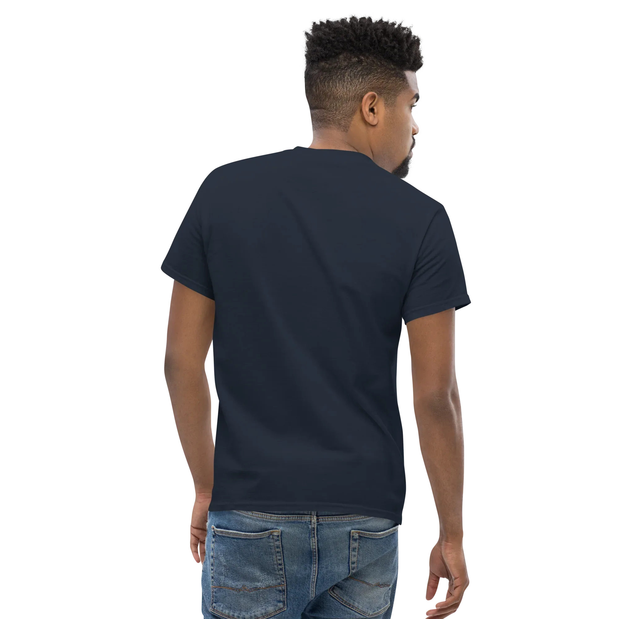 DAD'S WORLD Men's tee - - Dad t-shirts - Printoo Shop