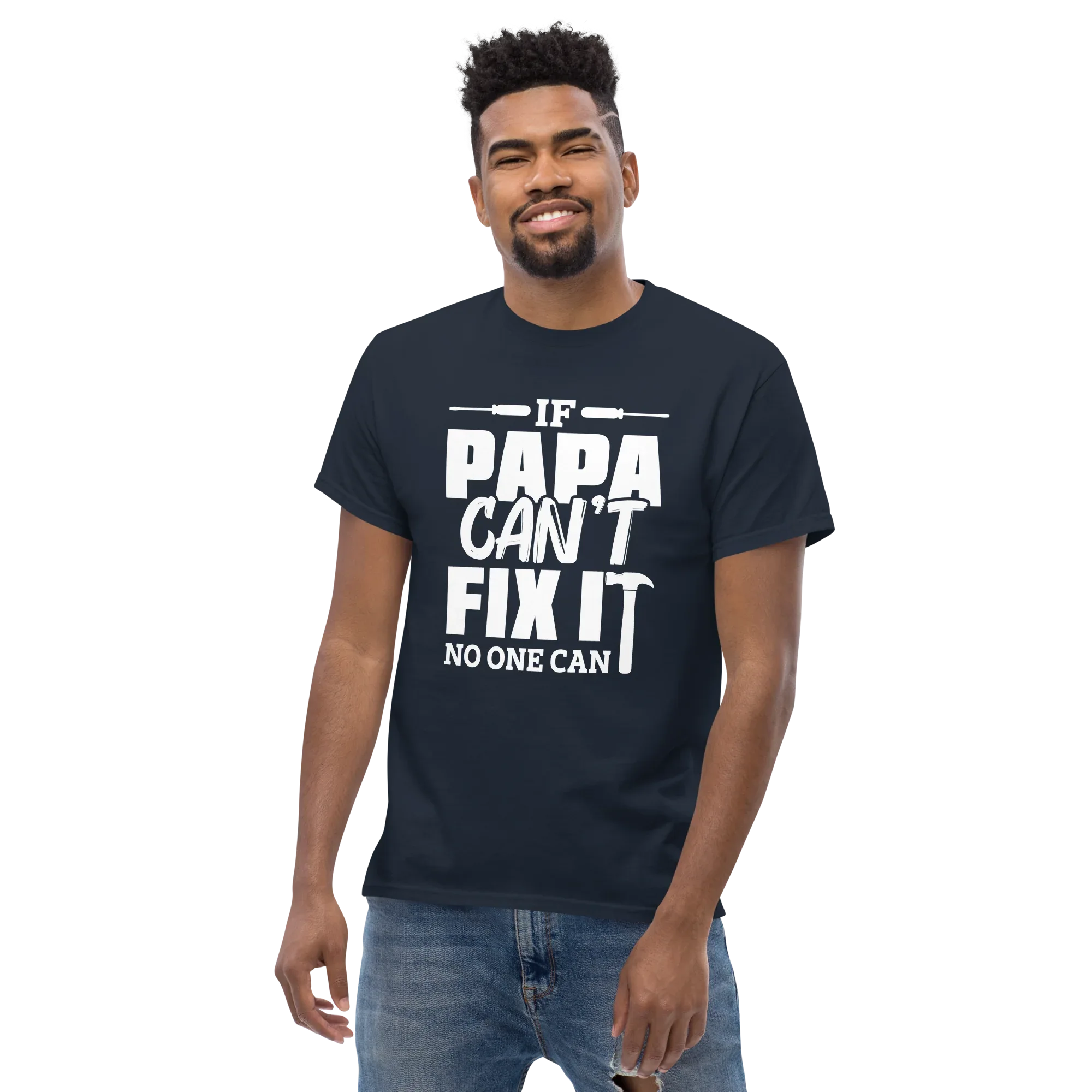 PAPA'S FIX IT men's t-shirt - - Dad t-shirts - Printoo Shop