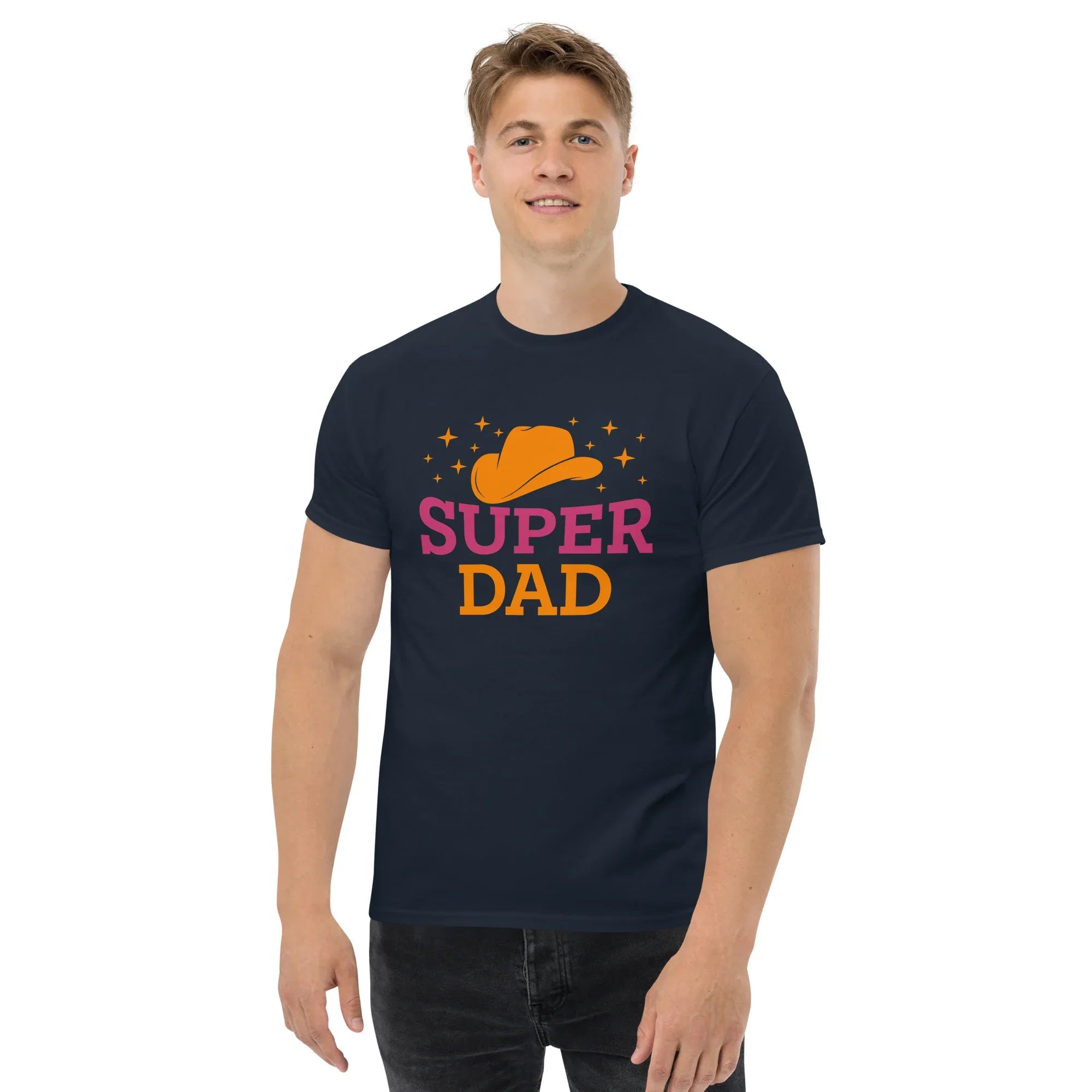SUPER DAD 2 men's t-shirt - Printoo Shop - - Father's Day, men's t-shirt, Men’s Classic Tee | Gildan 5000, t-shirt