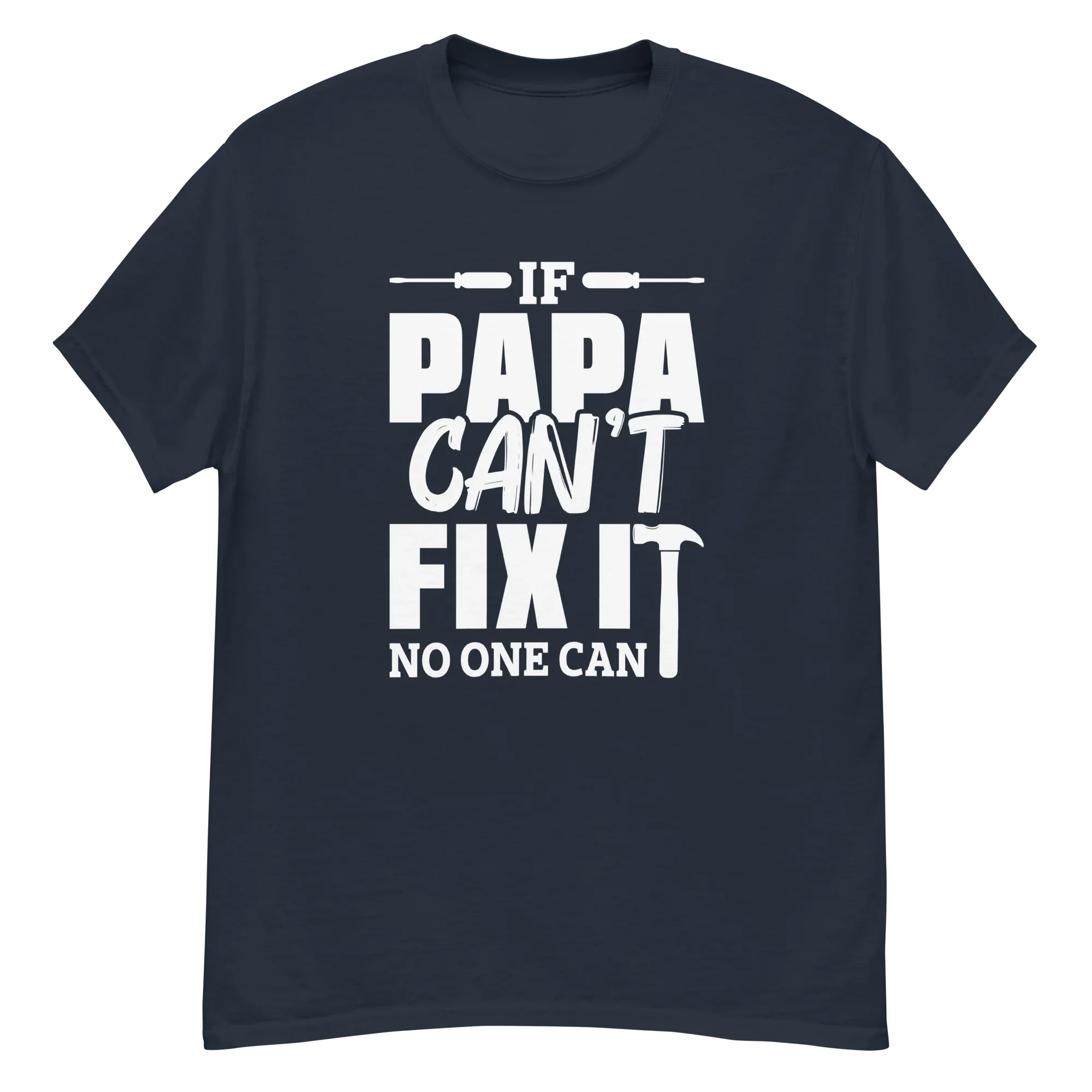 PAPA'S FIX IT men's t-shirt - Printoo Shop - - Father's Day, men's t-shirt, Men’s Classic Tee | Gildan 5000, t-shirt