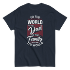 DAD'S WORLD Men's tee - - Dad t-shirts - Printoo Shop
