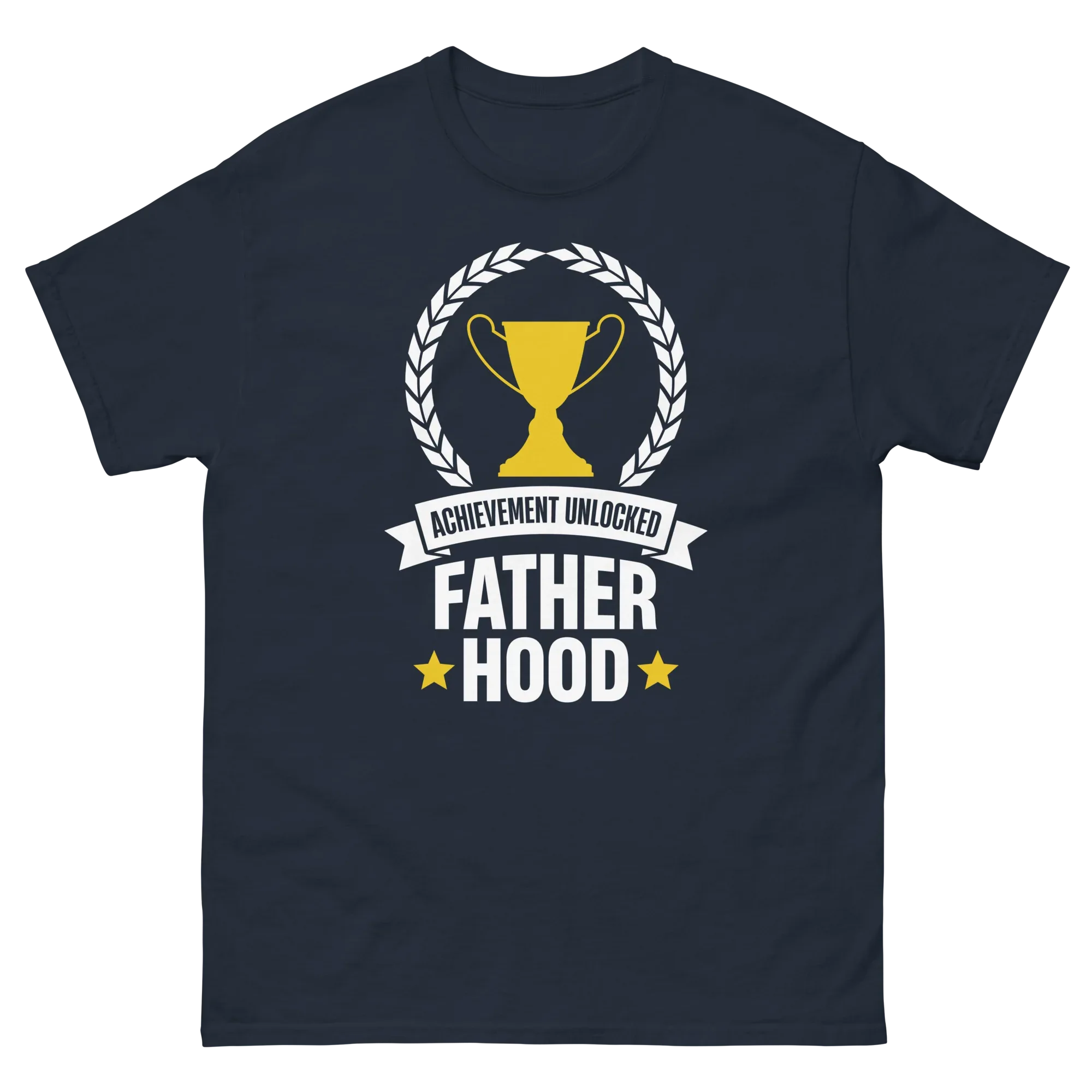 FATHER HOOD men's t-shirt - Printoo Shop - - Father's Day, men's t-shirt, Men’s Classic Tee | Gildan 5000, t-shirt
