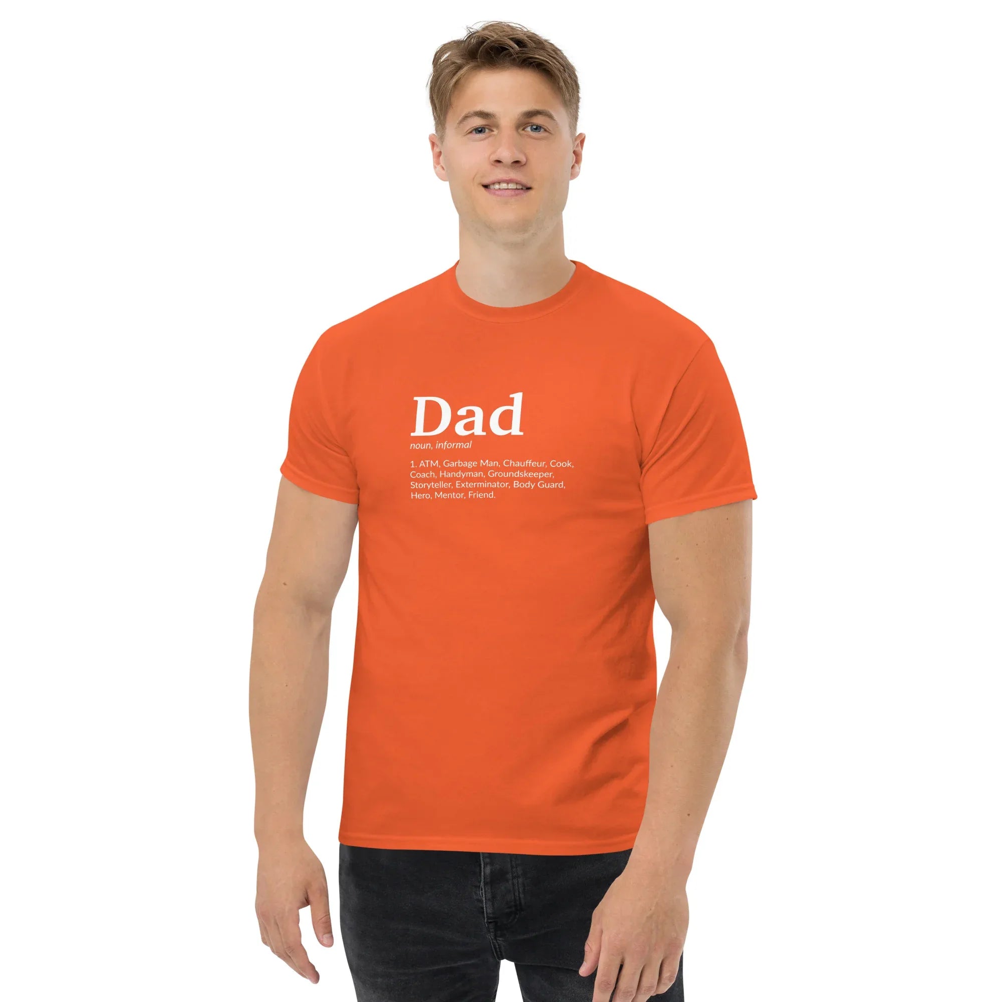 DAD DEFINITION Men's tee - Printoo Shop - - classic tee, Dad life, Father's Day, fatherhood, man, men's tee, superdad, t-shirt, tee