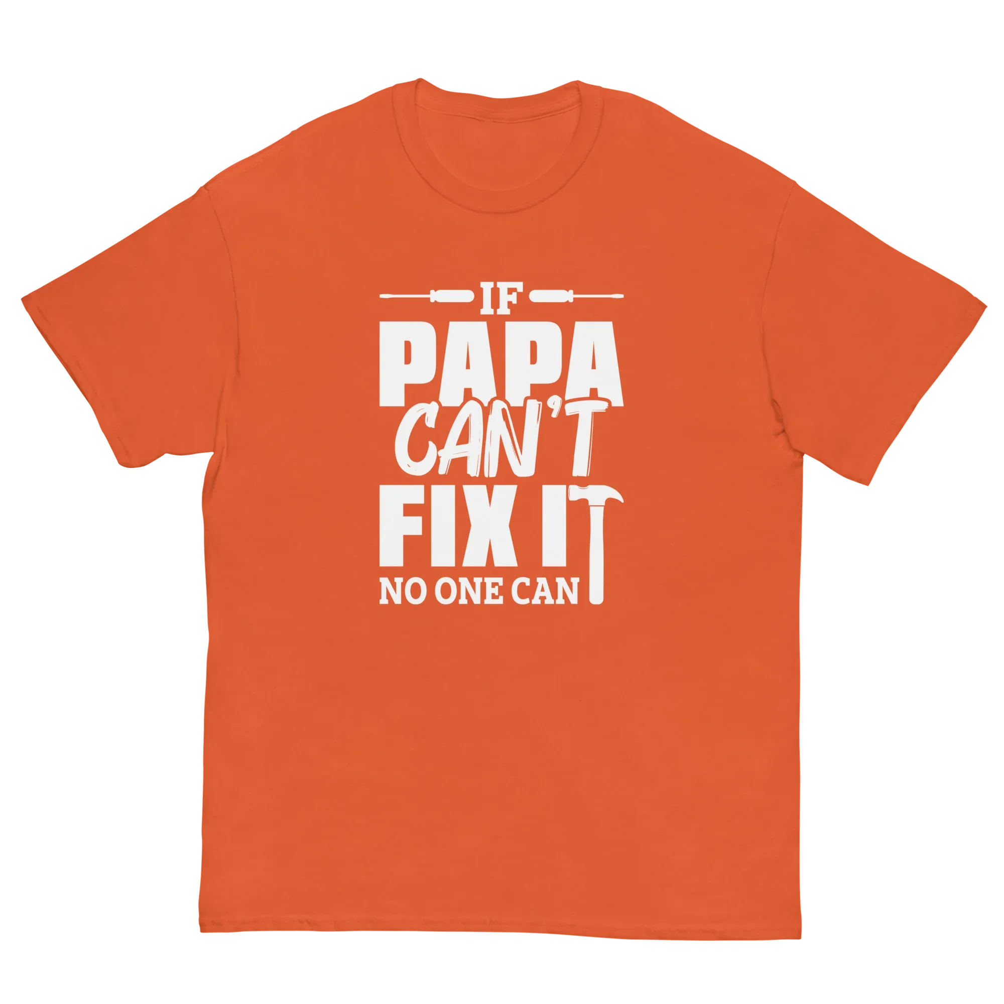 PAPA'S FIX IT men's t-shirt - - Dad t-shirts - Printoo Shop