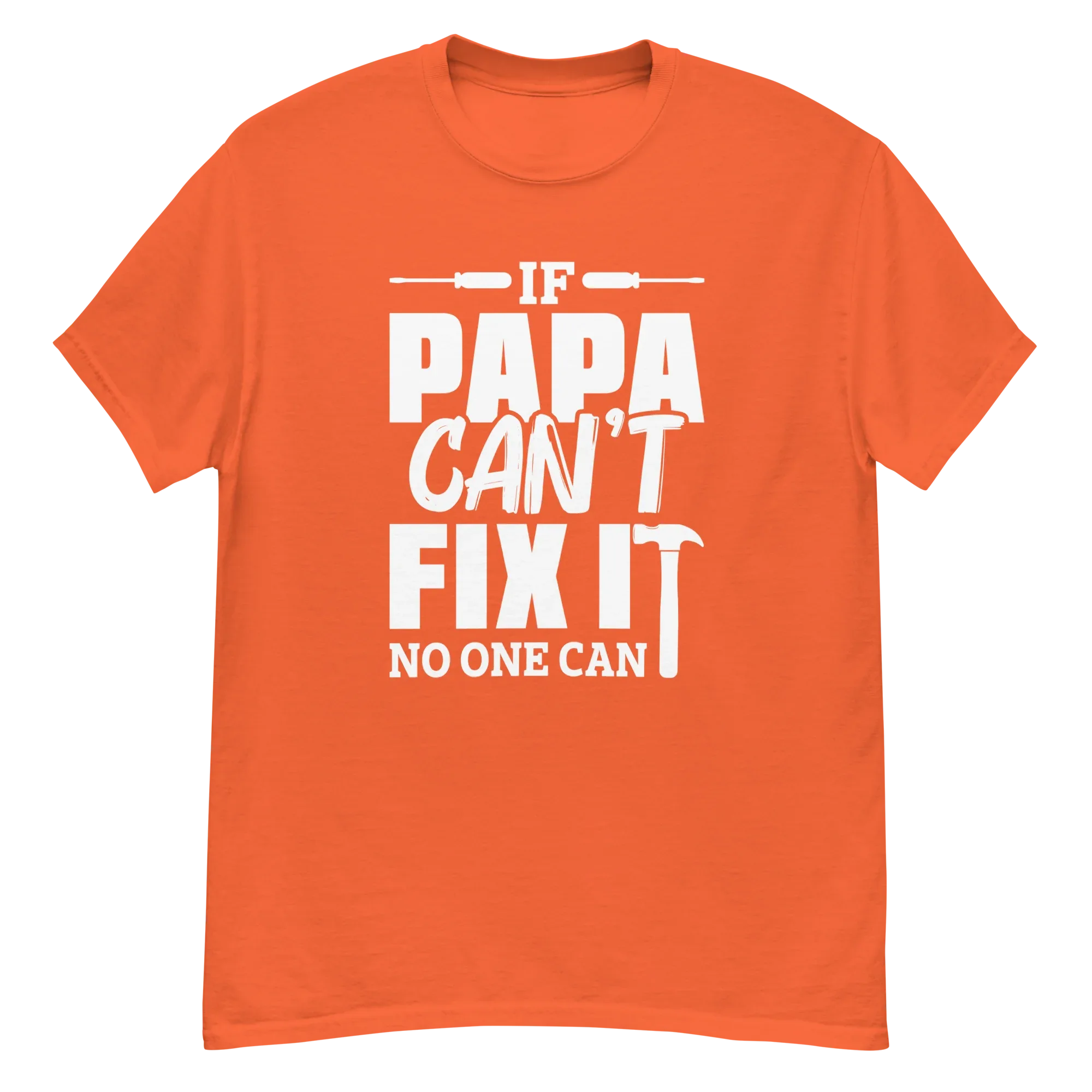 PAPA'S FIX IT men's t-shirt - Printoo Shop - - Father's Day, men's t-shirt, Men’s Classic Tee | Gildan 5000, t-shirt