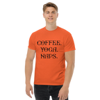 COFFEE YOGA NAPS unisex t-shirt - - Coffee shirts - Printoo Shop