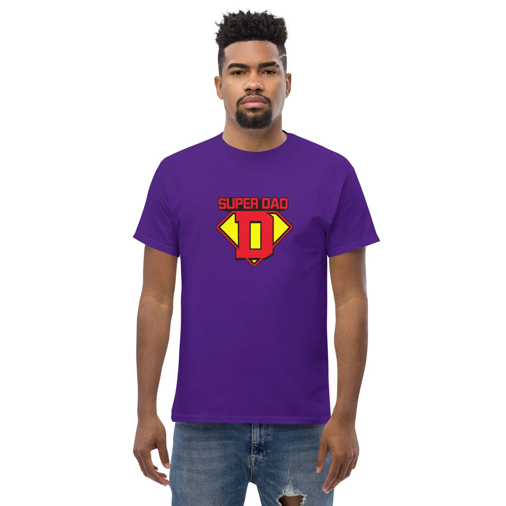SUPER DAD Men's tee - - Dad t-shirts - Printoo Shop