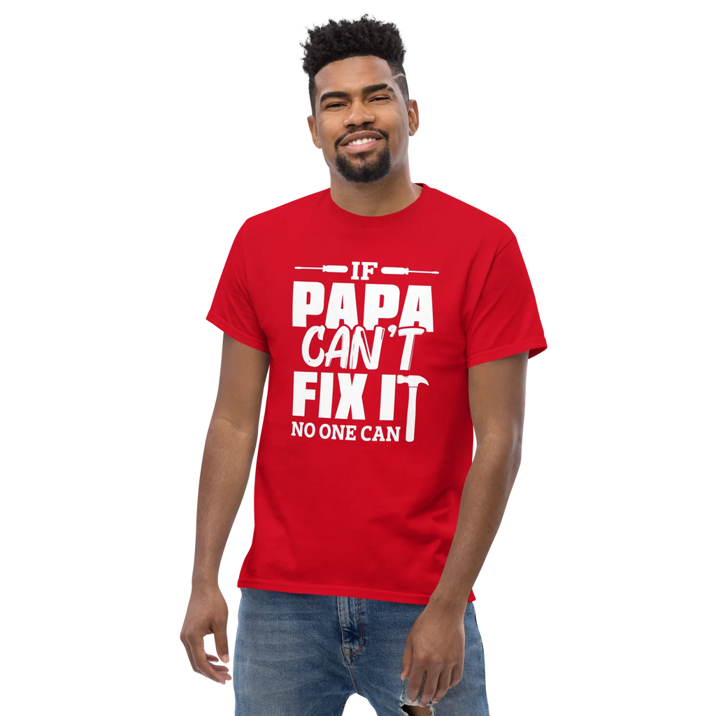 PAPA'S FIX IT men's t-shirt - - Dad t-shirts - Printoo Shop