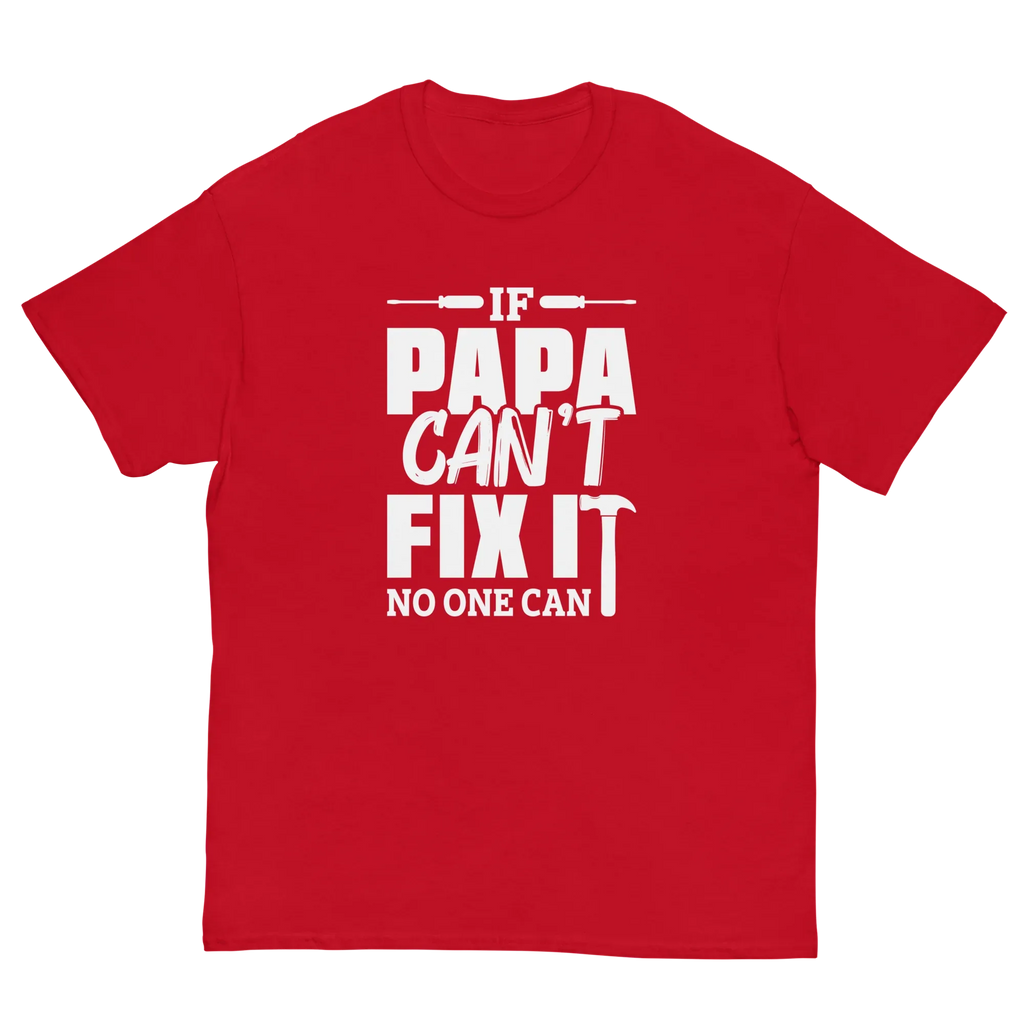 PAPA'S FIX IT men's t-shirt - - Dad t-shirts - Printoo Shop