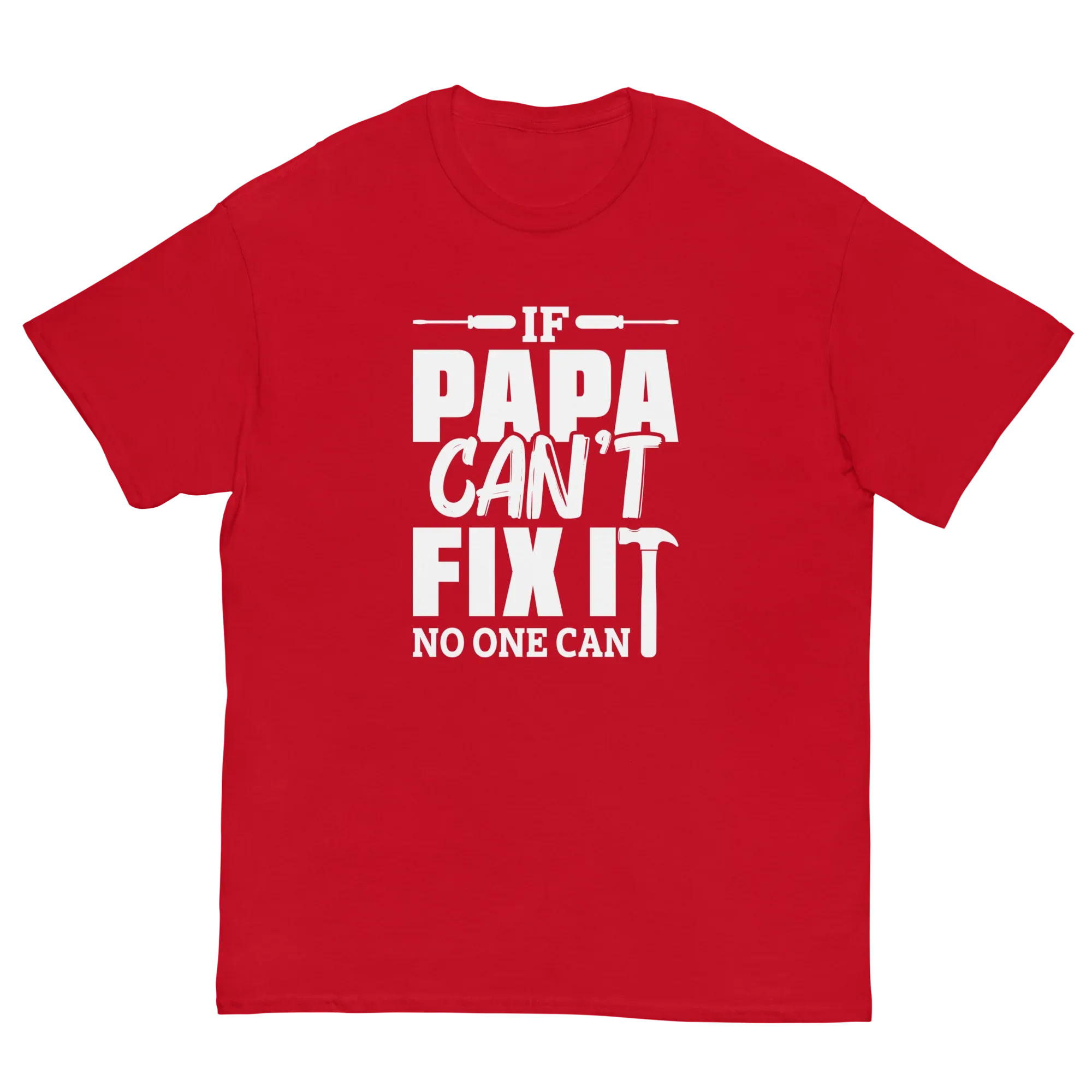 PAPA'S FIX IT men's t-shirt - - Dad t-shirts - Printoo Shop