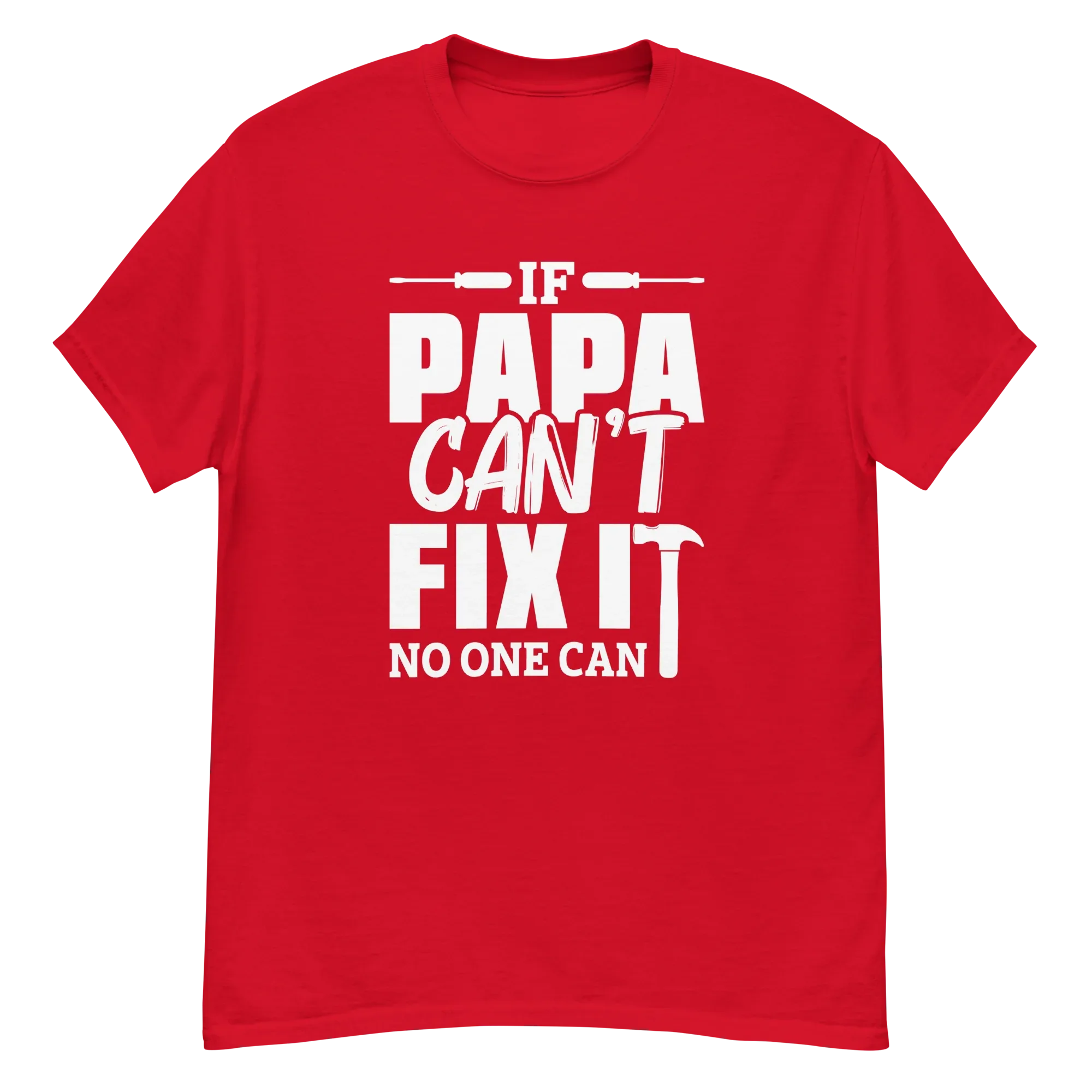 PAPA'S FIX IT men's t-shirt - Printoo Shop - - Father's Day, men's t-shirt, Men’s Classic Tee | Gildan 5000, t-shirt