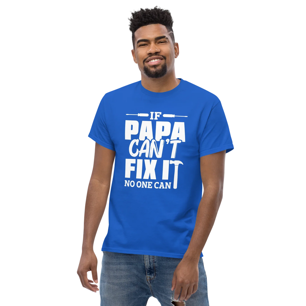 PAPA'S FIX IT men's t-shirt - - Dad t-shirts - Printoo Shop