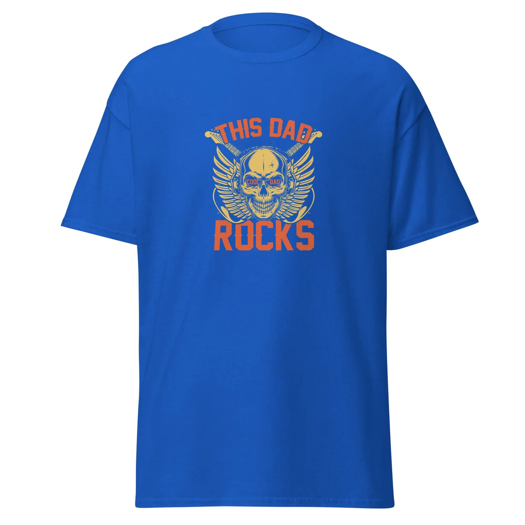 THIS DAD ROCKS men's t-shirt - - Dad t-shirts - Printoo Shop