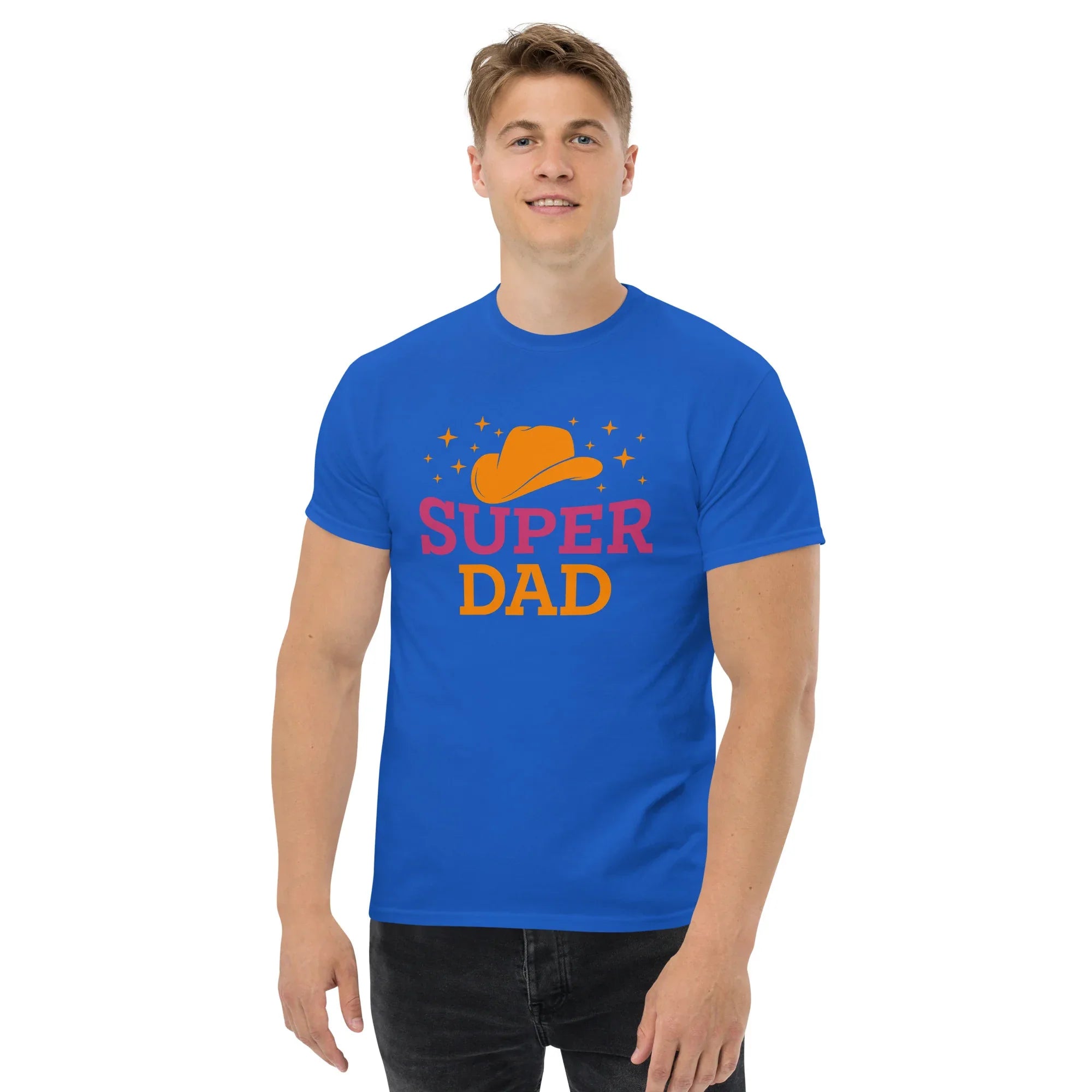 SUPER DAD 2 men's t-shirt - Printoo Shop - - Father's Day, men's t-shirt, Men’s Classic Tee | Gildan 5000, t-shirt