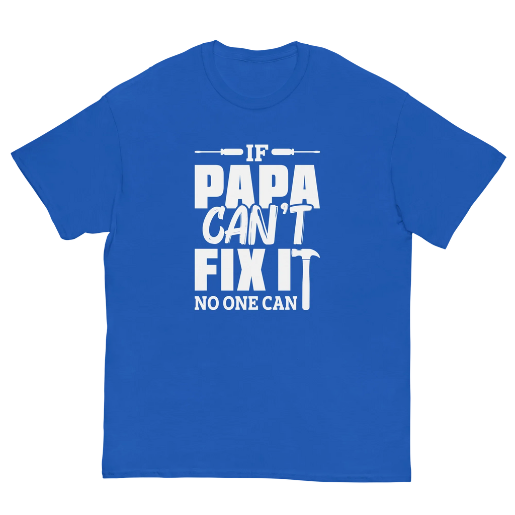 PAPA'S FIX IT men's t-shirt - - Dad t-shirts - Printoo Shop