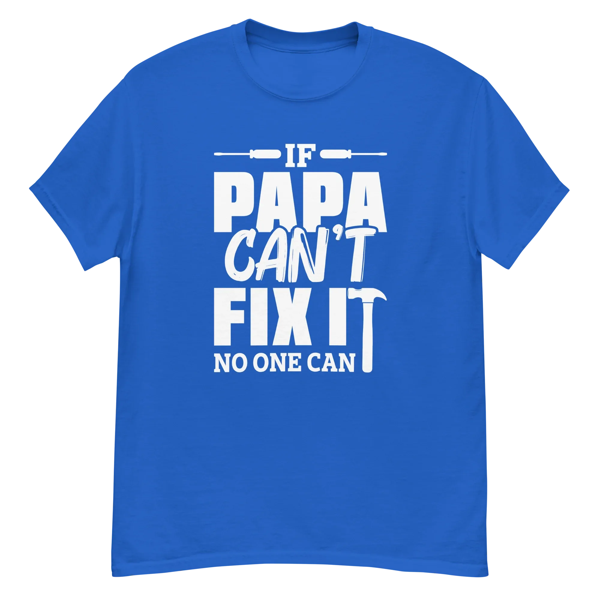 PAPA'S FIX IT men's t-shirt - Printoo Shop - - Father's Day, men's t-shirt, Men’s Classic Tee | Gildan 5000, t-shirt
