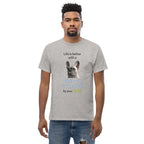 LIFE IS BETTER W/ FRENCH BULLDOG unisex t-shirt - - Life is better series - Printoo Shop