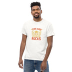 THIS DAD ROCKS men's t-shirt - - Dad t-shirts - Printoo Shop