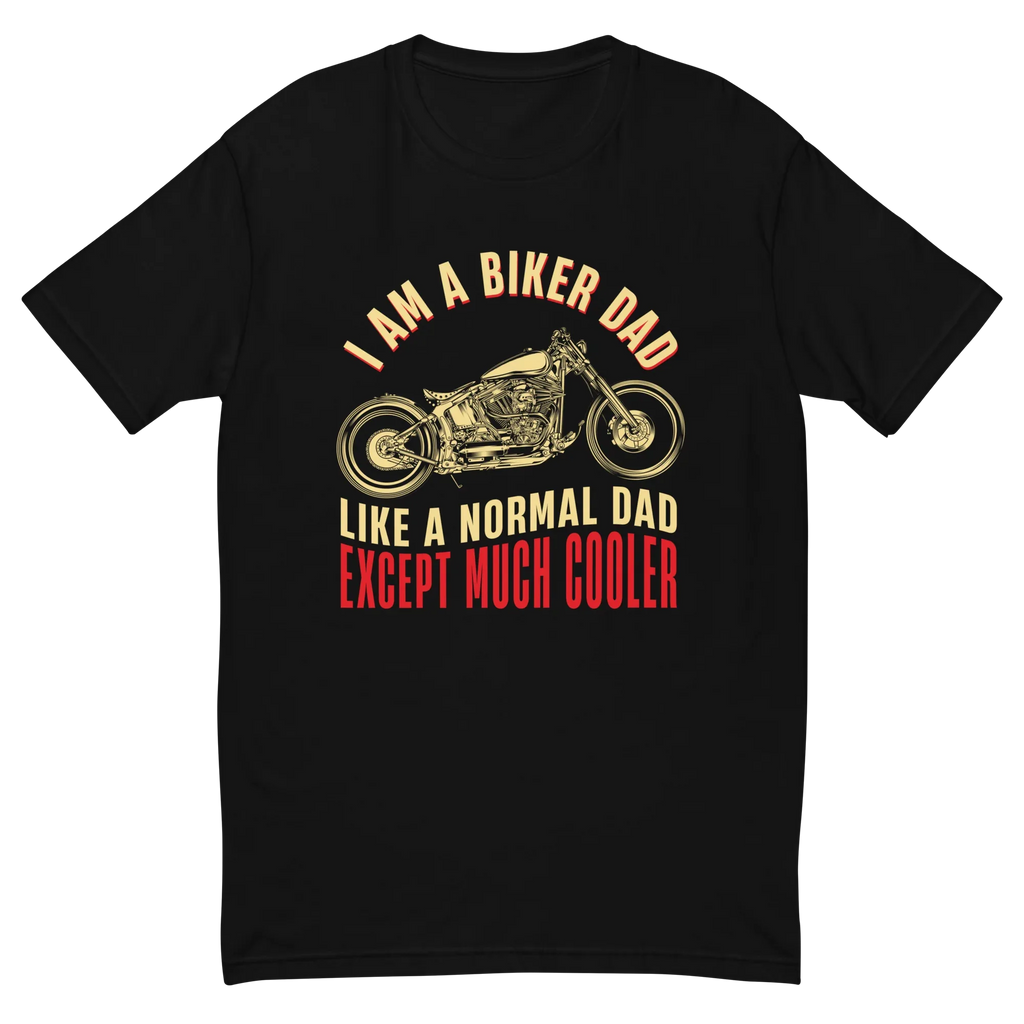 BIKER DAD men's t-shirt - - Dad t-shirts - Printoo Shop