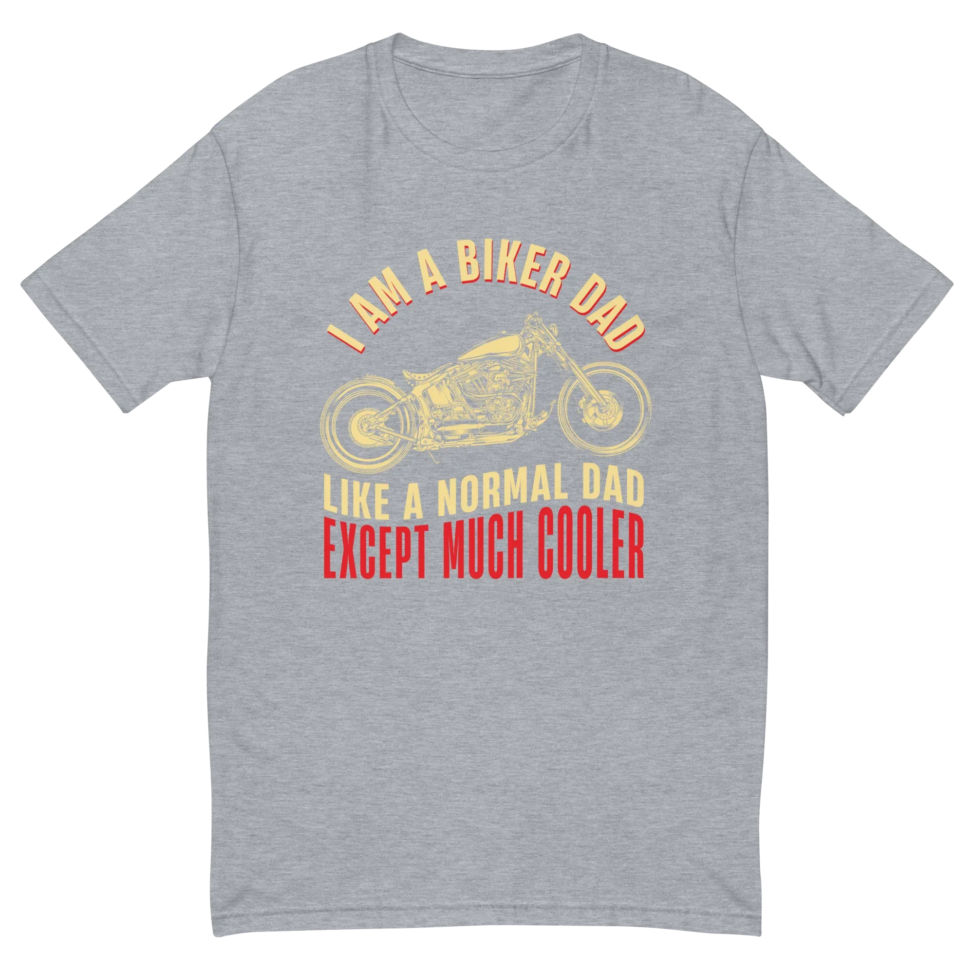 BIKER DAD men's t-shirt - Printoo Shop - - Father's Day, Men's Fitted T-Shirt | Next Level 3600, men's t-shirt