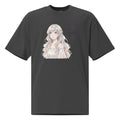 oversized women’s t-shirt - Faded Black / S - Printoo Shop - 5285939_17569