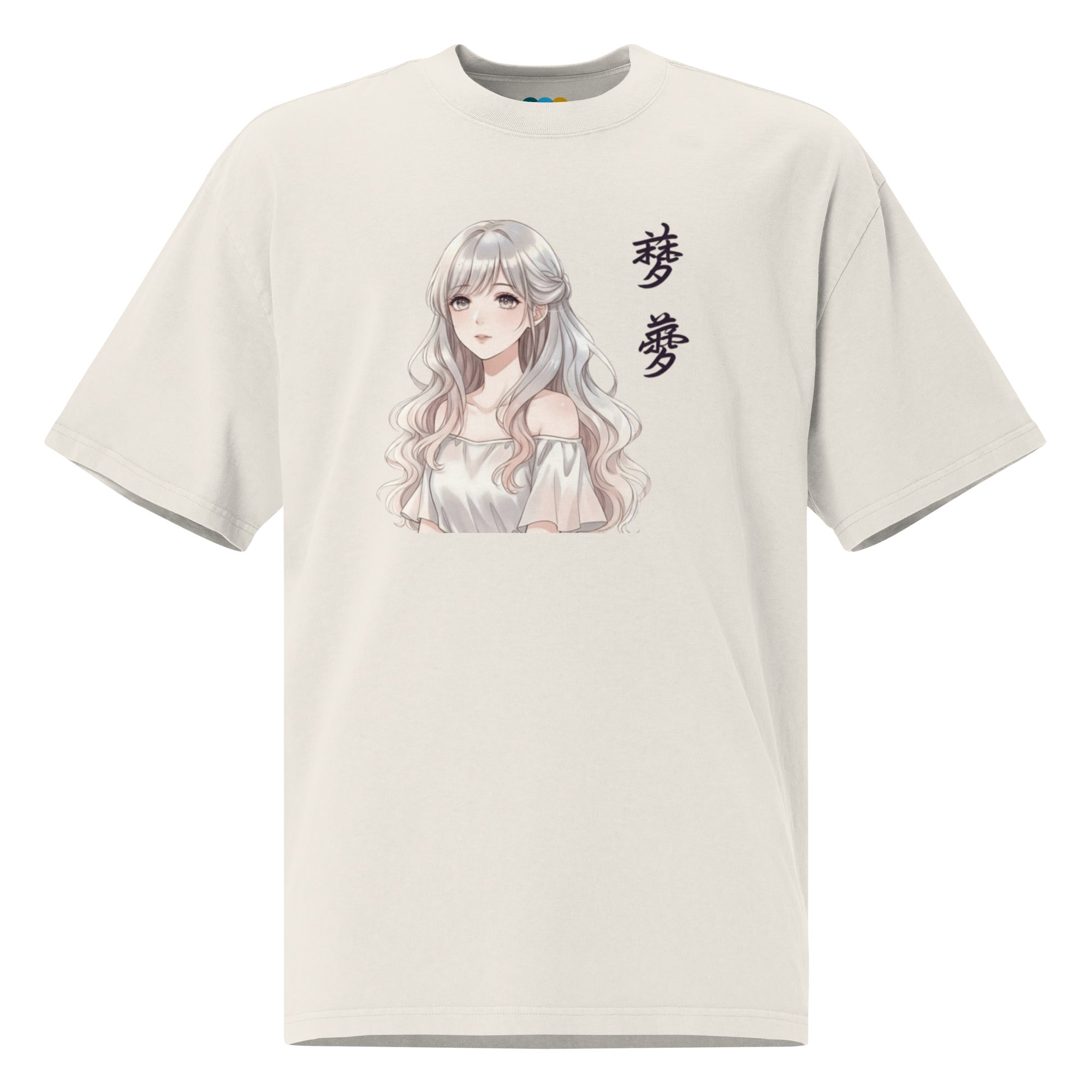 oversized women’s t-shirt - Faded Black / S - Printoo Shop - 5285939_17569