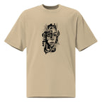 ABSTRACT ART oversized women’s t-shirt - Printoo Shop - - Aw 2026,Oversized Faded T-Shirt | AS Colour 5082,t-shirt,Women,women’s t-shirt