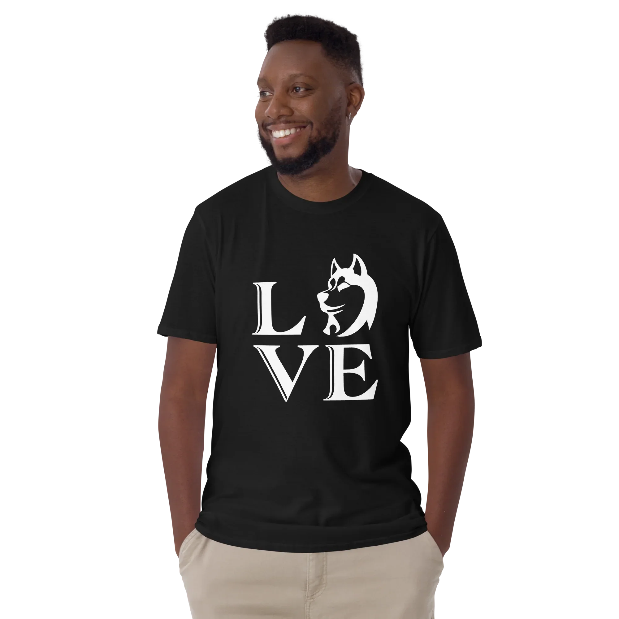 DOG LOVE unisex t-shirt - - Dogs t-shirt - Printoo Shop