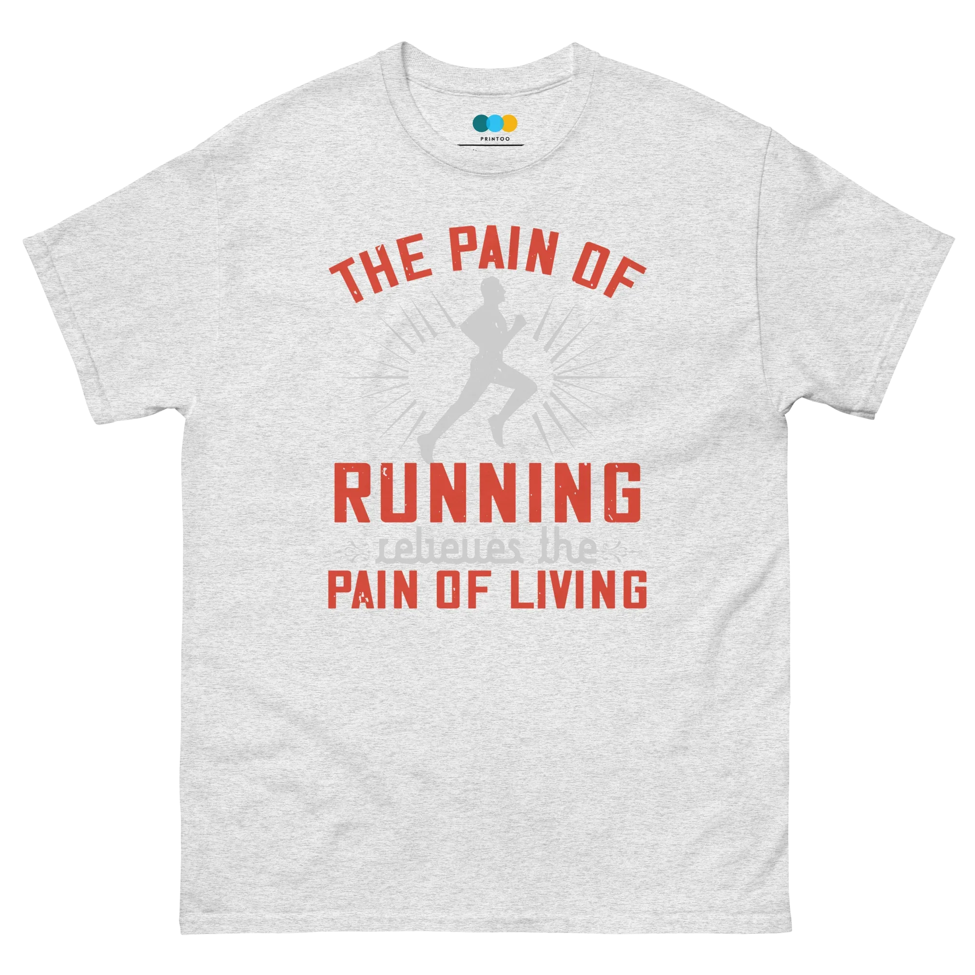 RUN & LIVE unisex t-shirt - - Running - Printoo Shop