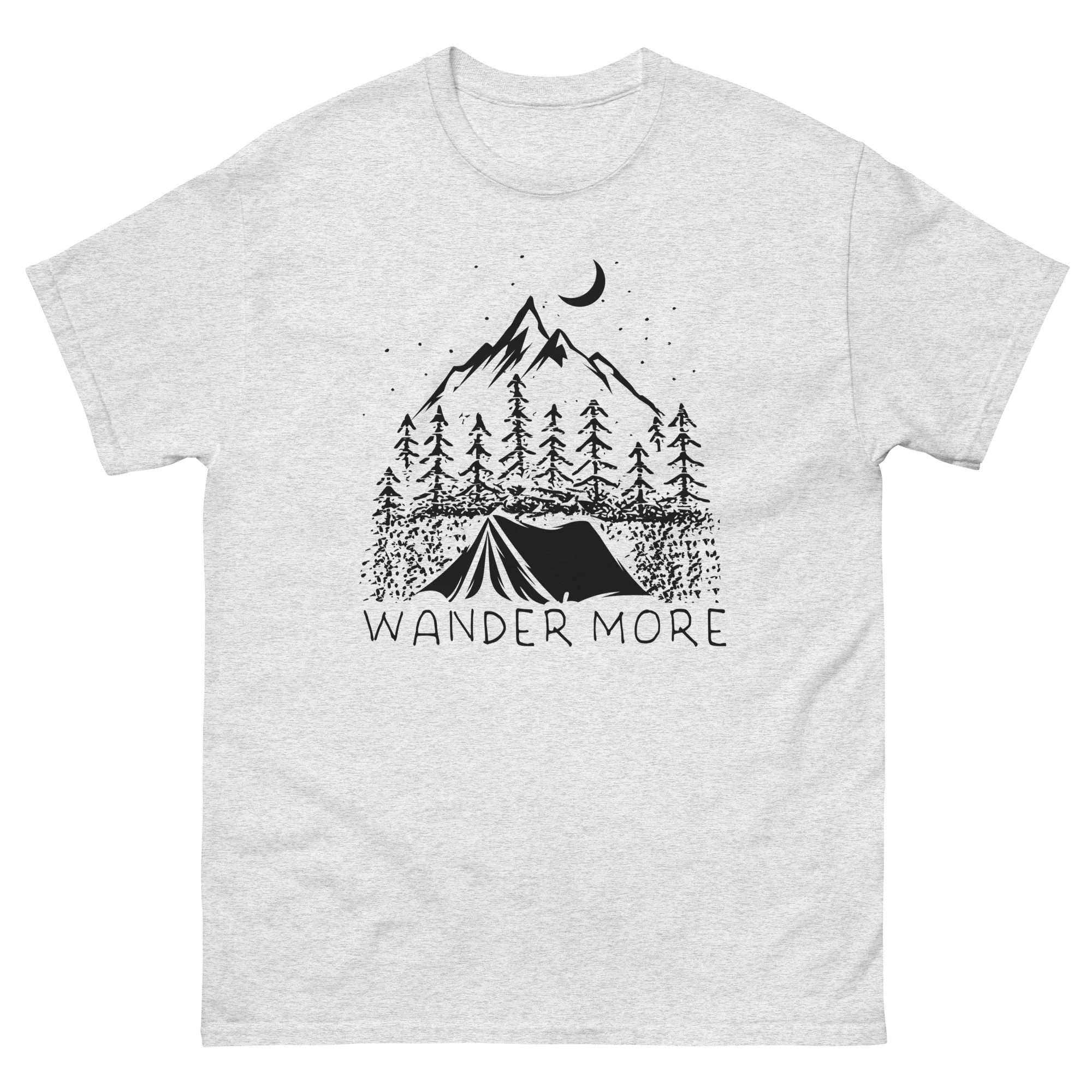 WANDER MORE unisex t-shirt - - Camping & Outdoor t-shirts - Printoo Shop