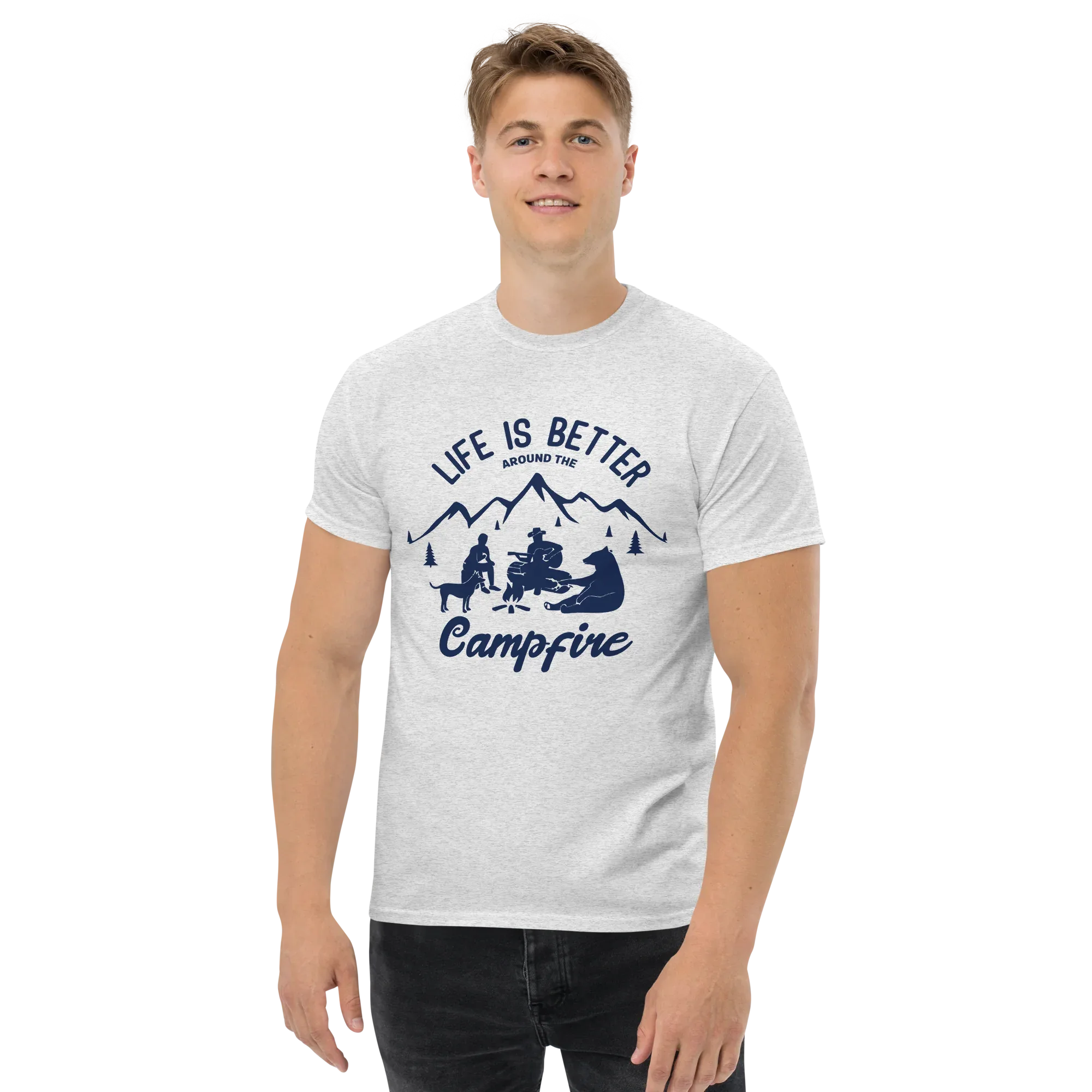 CAMPFIRE unisex t-shirt - - Camping & Outdoor t-shirts - Printoo Shop