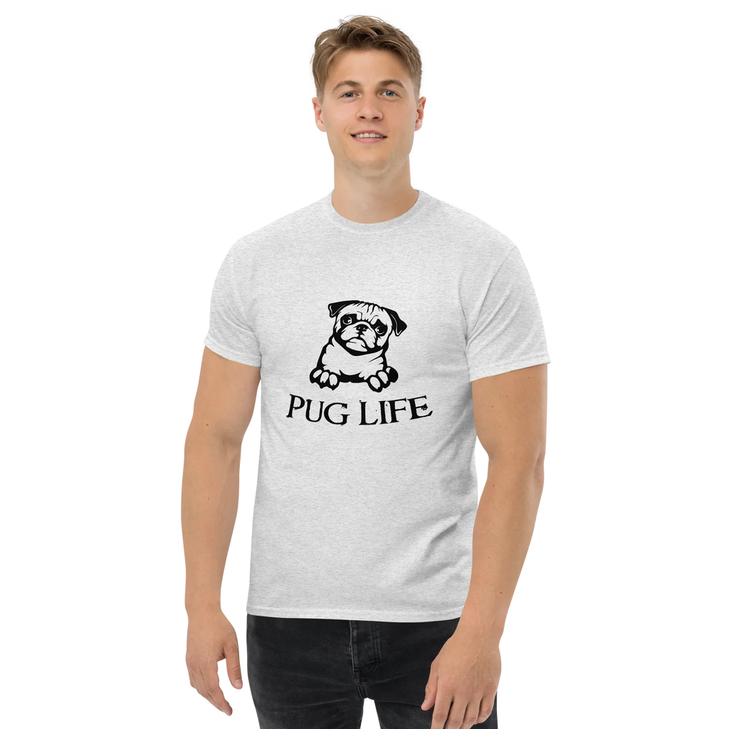 PUG LIFE unisex t-shirt - - Dogs t-shirt - Printoo Shop