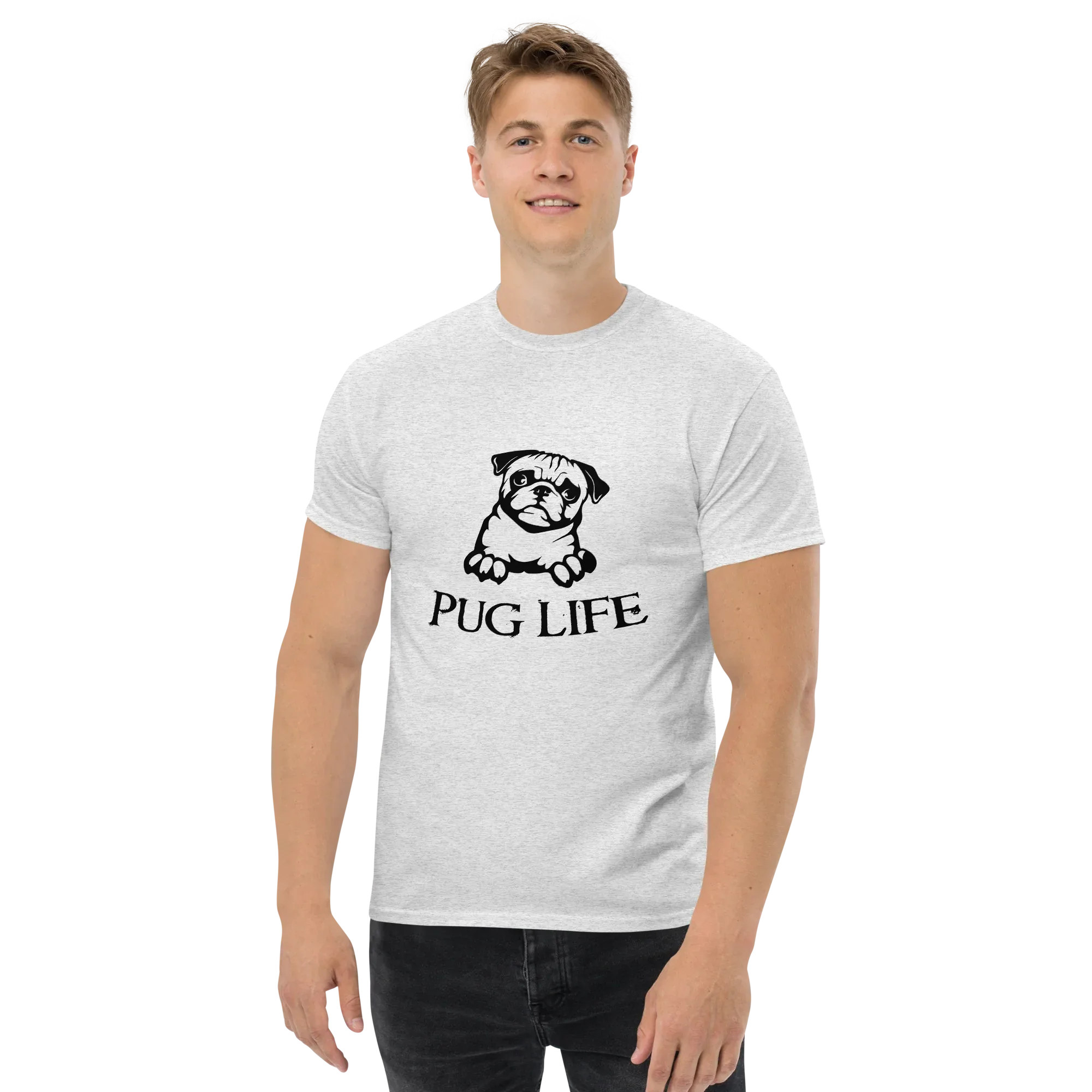 PUG LIFE unisex t-shirt - - Dogs t-shirt - Printoo Shop