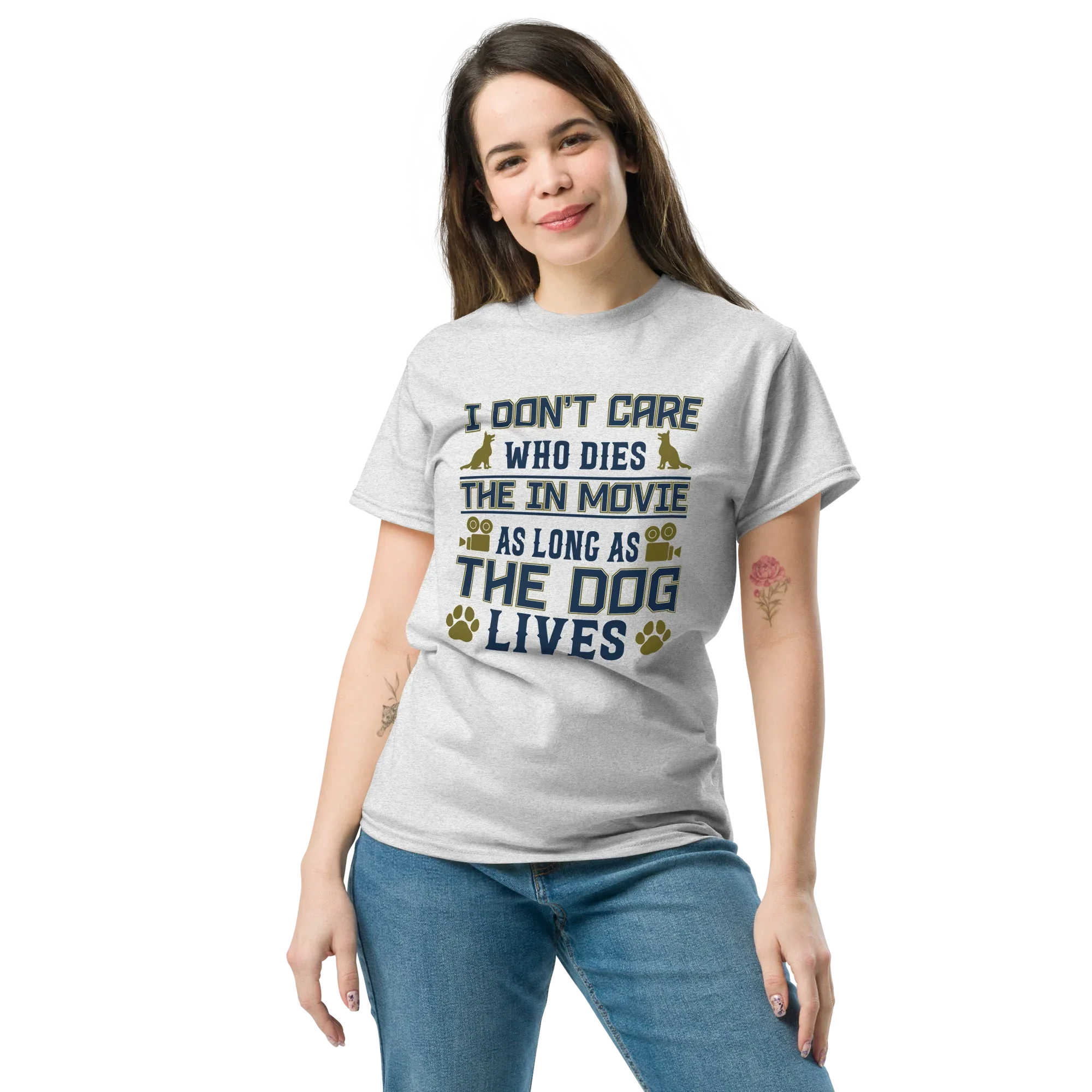 THE DOG LIVES unisex t-shirt - - Dogs t-shirt - Printoo Shop