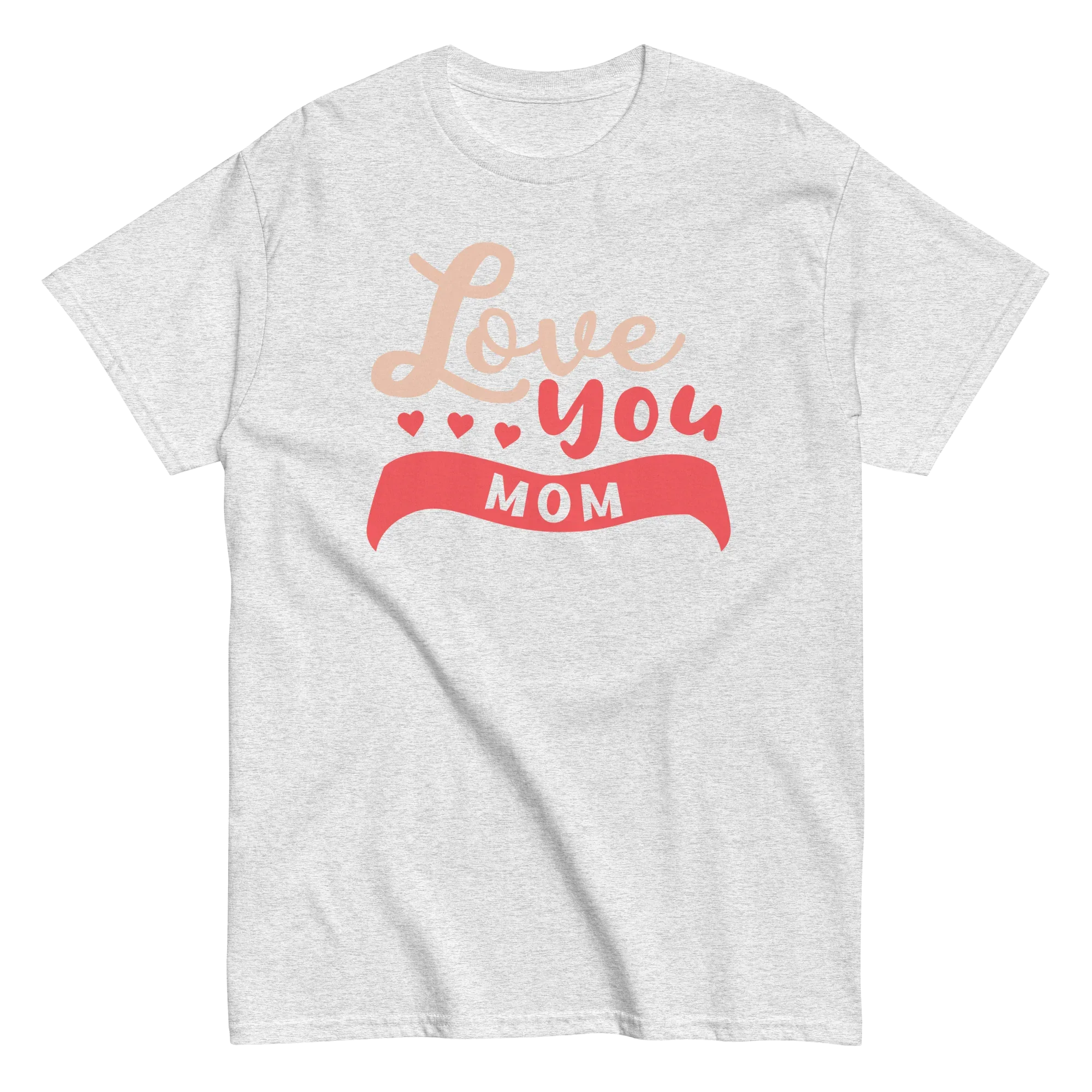 LOVE YOU MOM unisex t-shirt - Printoo Shop - - Mom t-shirts, t-shirt, unisex, Unisex Classic Tee | Gildan 5000