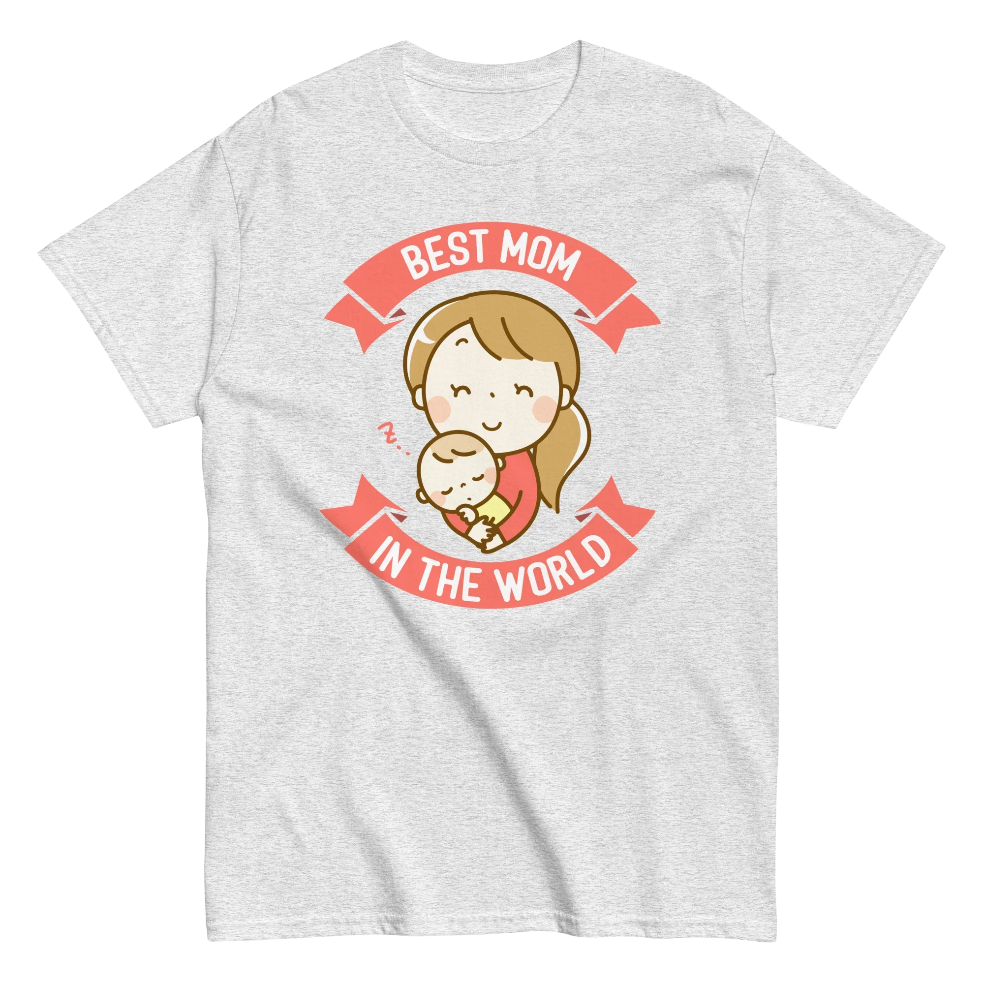 BEST MOM unisex t-shirt - Printoo Shop - - Mom t-shirts, t-shirt, unisex, Unisex Classic Tee | Gildan 5000