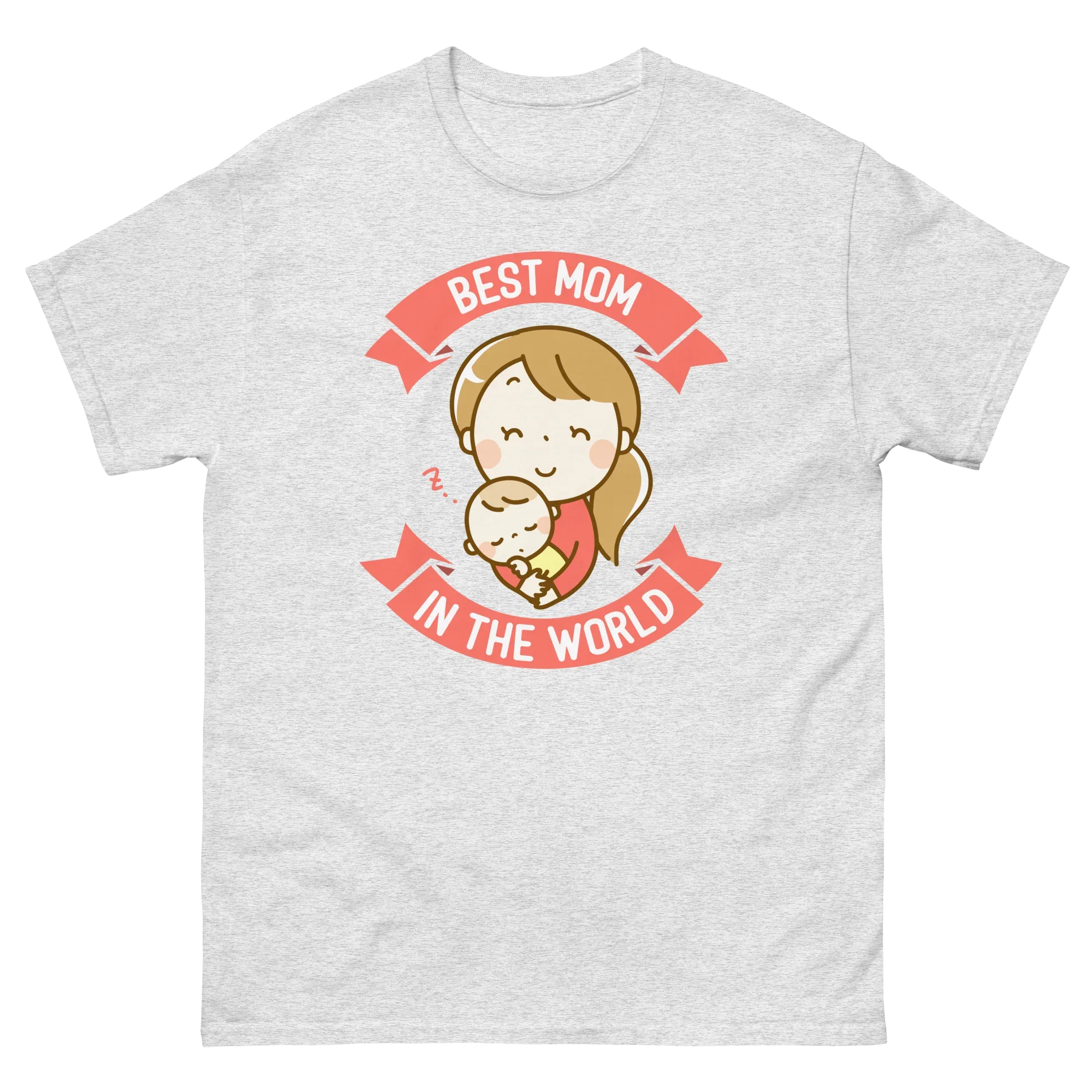 BEST MOM unisex t-shirt - Printoo Shop - - Mom t-shirts, t-shirt, unisex, Unisex Classic Tee | Gildan 5000