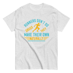 NATURALLY RUNNERS unisex t-shirt - - Running t-shirts - Printoo Shop