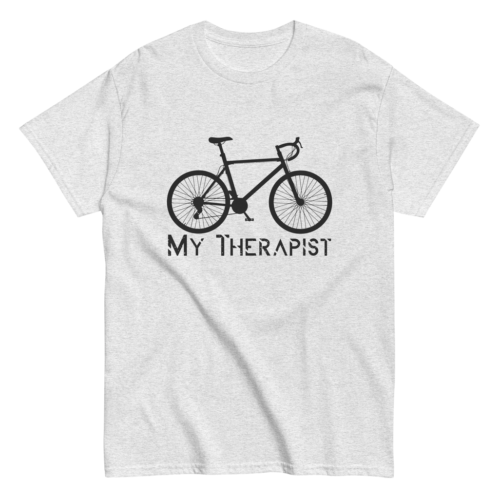 MY THERAPIST unisex t-shirt - - Bicycle t-shirts - Printoo Shop