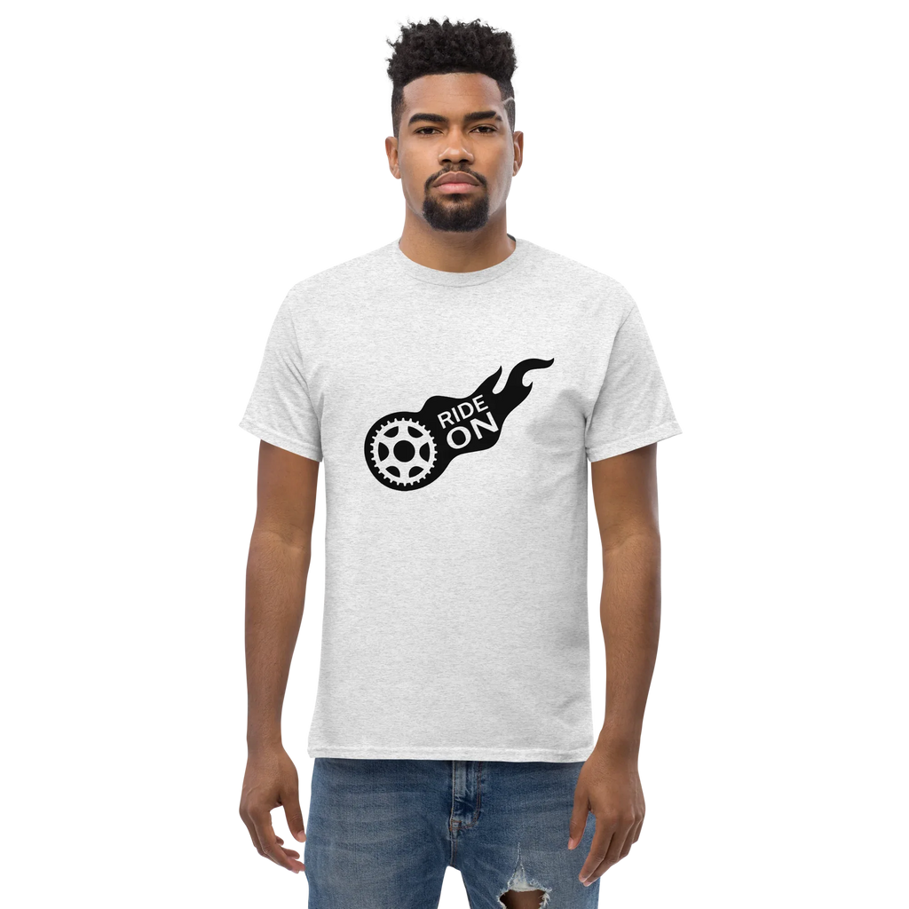 RIDE ON unisex t-shirt - - Bicycle t-shirts - Printoo Shop