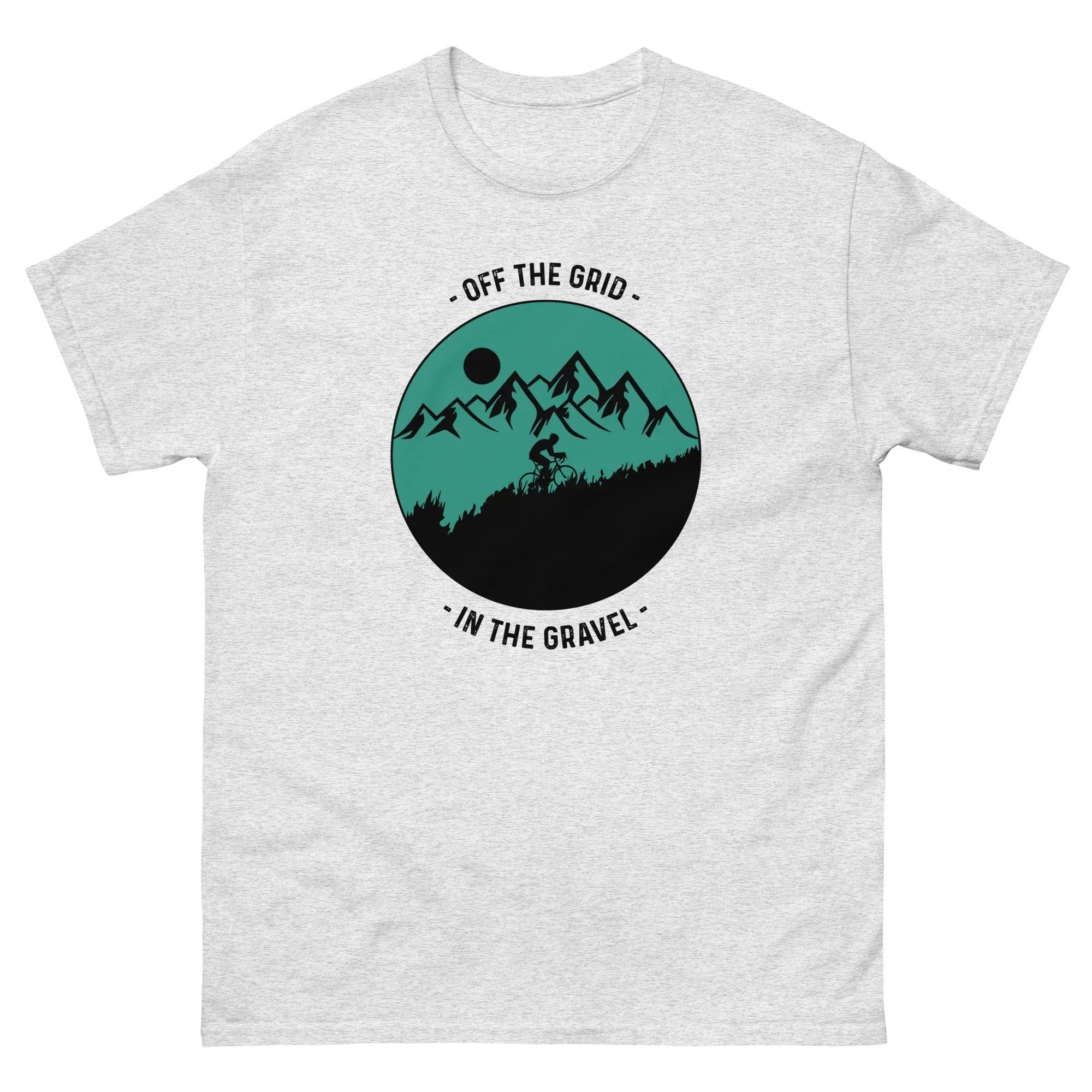 OFF THE GRID unisex t-shirt - Printoo Shop - - bicycle, t-shirt, unisex, Unisex Classic Tee | Gildan 5000