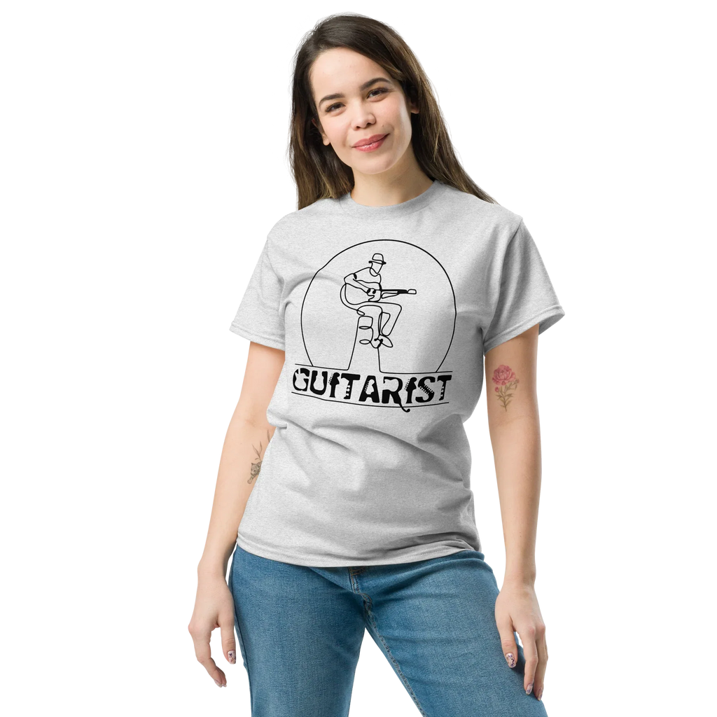 GUITARIST unisex t-shirt - - Music t-shirts - Printoo Shop