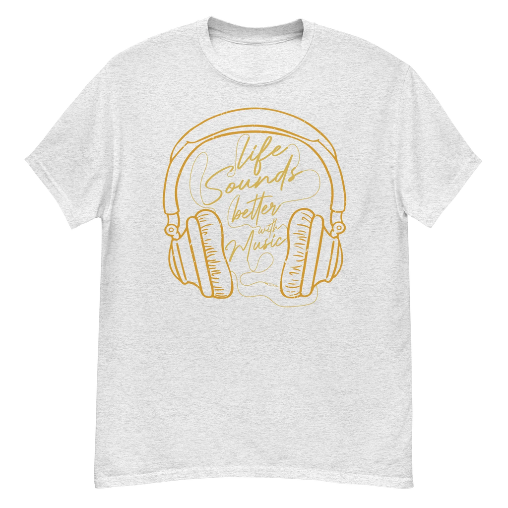 LIFE SOUNDS Unisex classic tee - - Music t-shirts - Printoo Shop