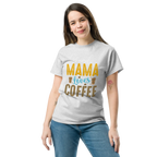 GRANDMA LOVES COFFEE unisex t-shirt - - - Printoo Shop