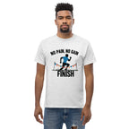 FINISH LINE VICTORY men’s t-shirt - Dark Heather / S - Printoo Shop - 6489722_15843