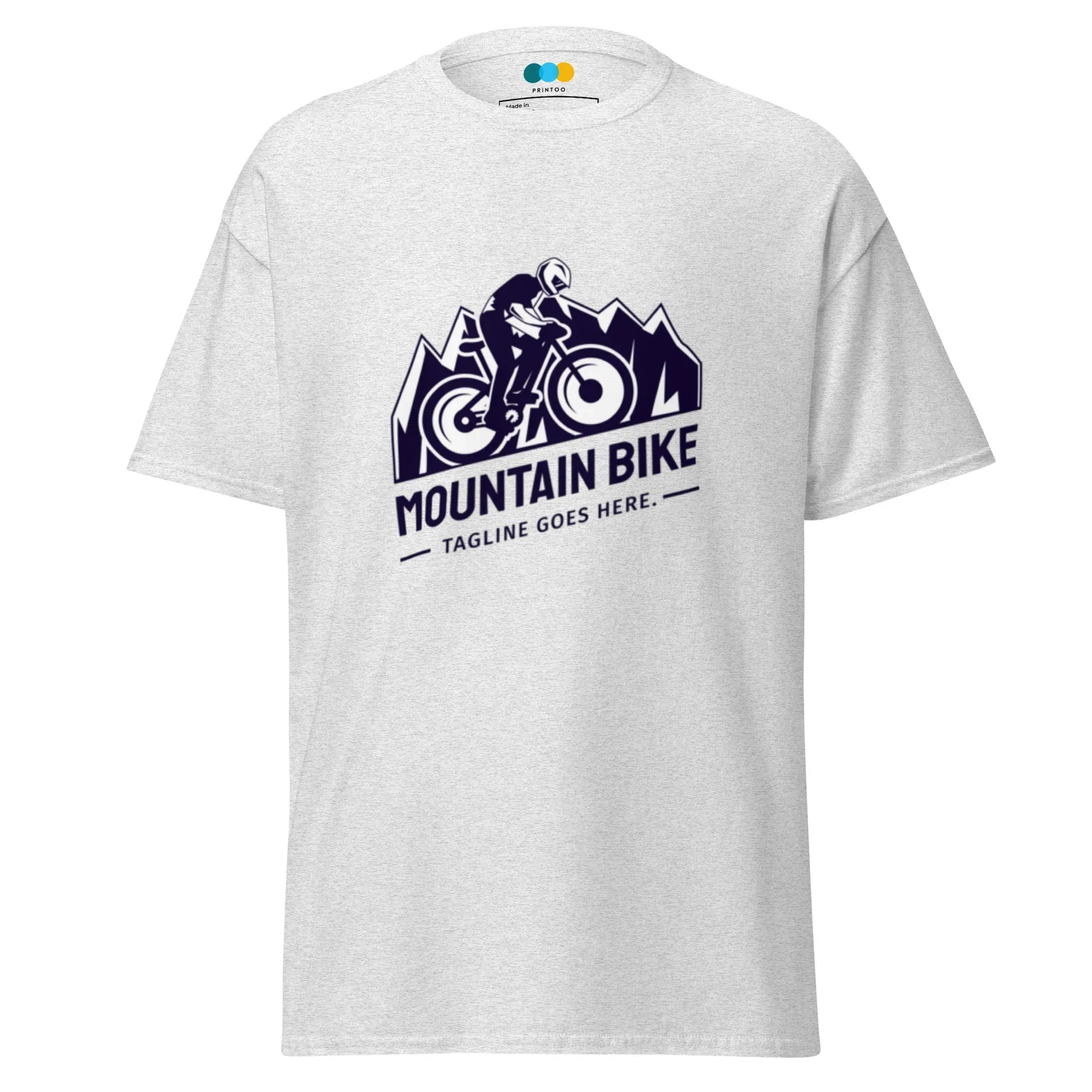 PEAK TRAIL RIDER men’s t-shirt - Sapphire / S - Printoo Shop - 6938718_21659
