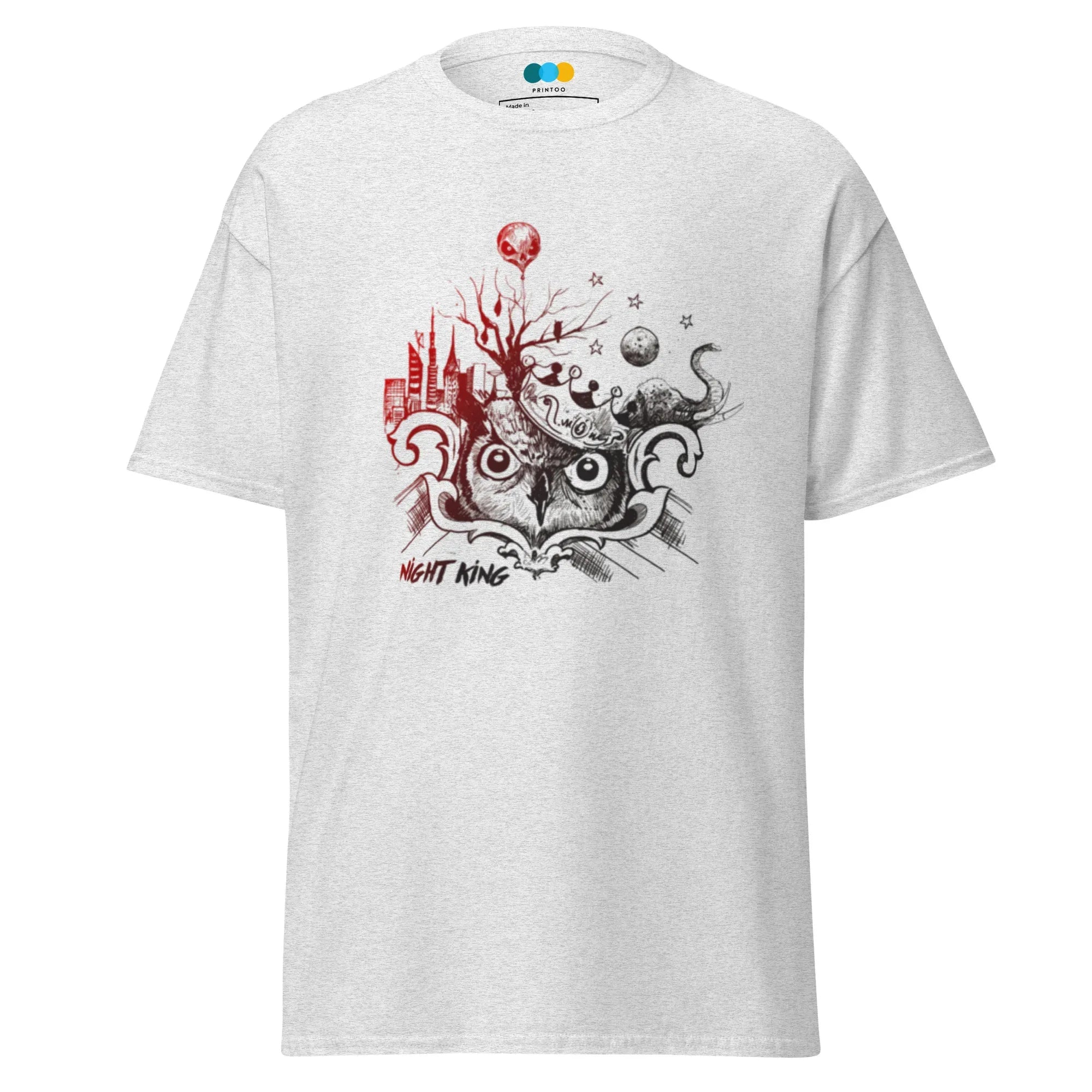 Produktbild: NIGHT KING MYSTIQUE Damen T-Shirt - Heliconia / S - Printoo Shop - 5600550_21651