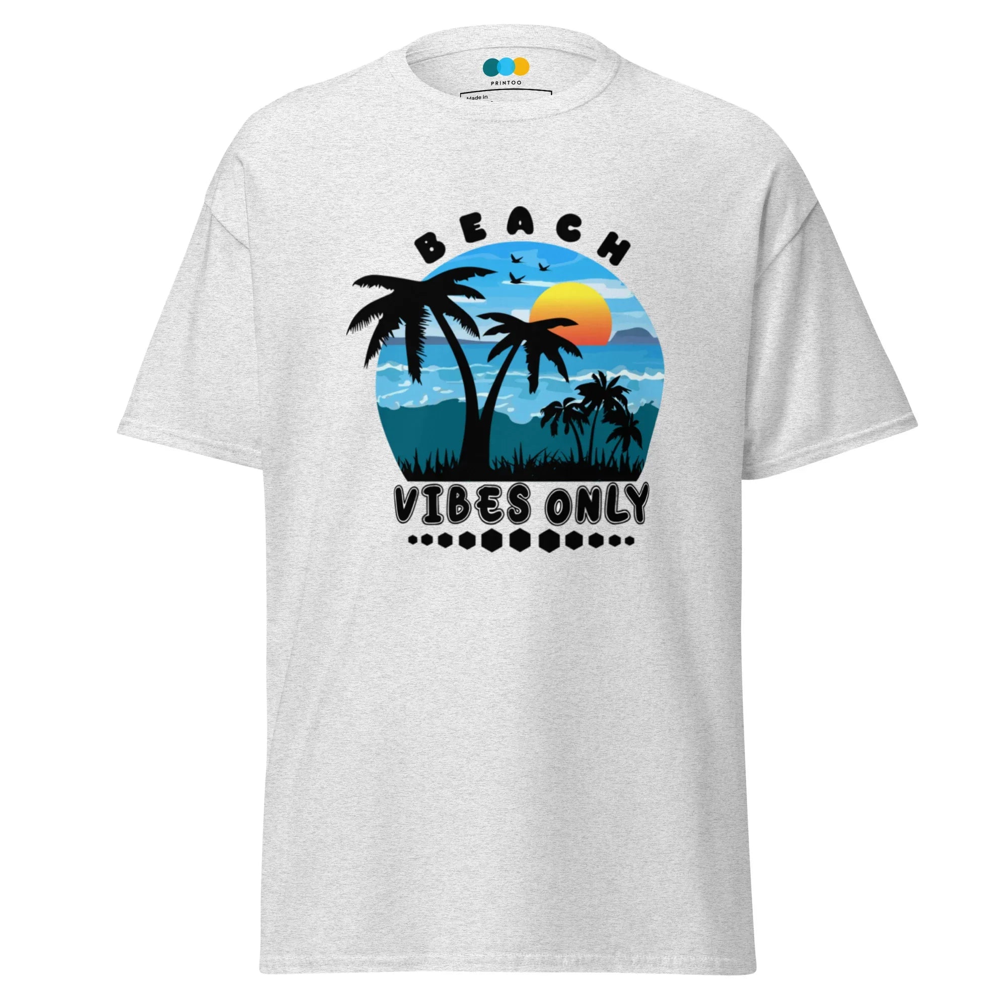 BEACH VIBES ONLY women’s t-shirt - Cardinal / S - Printoo Shop - 1260401_15819