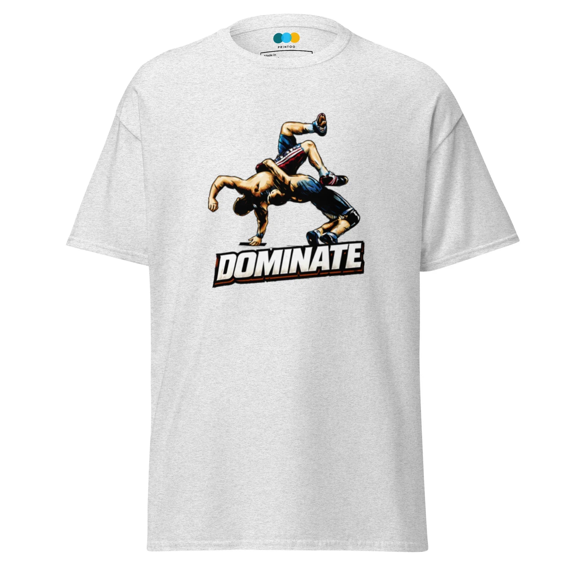 DOMINATE men’s t-shirt - Black / S - Printoo Shop - 5846761_11546